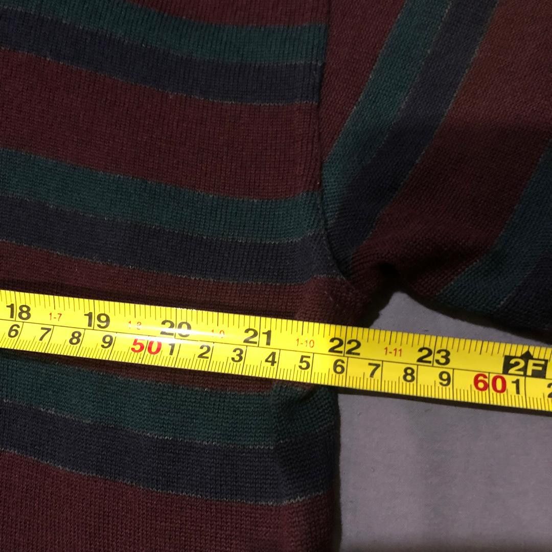 Paul & Shark Vintage Paul & Shark Wool Sweater Made in Italy Striped Size US L / EU 52-54 / 3 - 8 Thumbnail