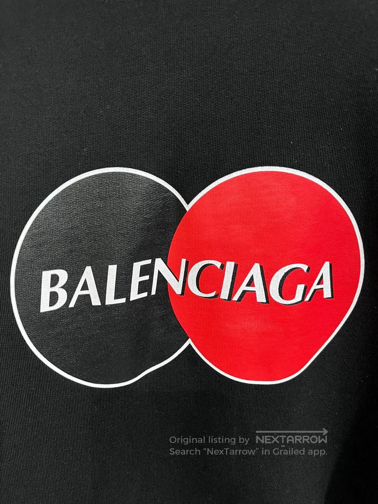 Balenciaga Balenciaga Black Mastercard Hoodie S. Size US S / EU 44-46 / 1 - 5 Thumbnail