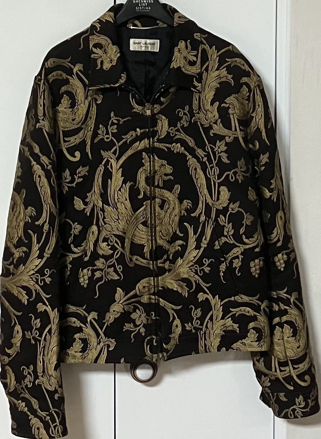Saint Laurent Paris saint laurent hedi slimane 14fw dragon embroied jacket Size US M / EU 48-50 / 2 - 1 Thumbnail