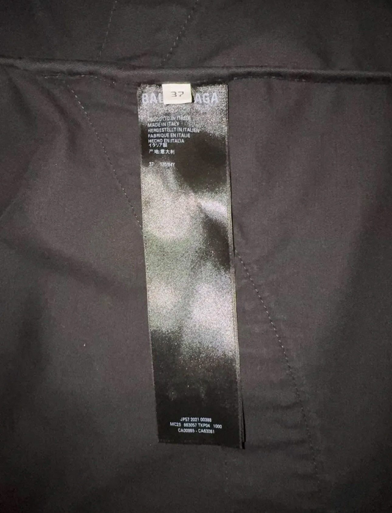 Balenciaga *Sz.37* Balenciaga AW21 Afterworld Gamer Shirt Size US S / EU 44-46 / 1 - 9 Thumbnail