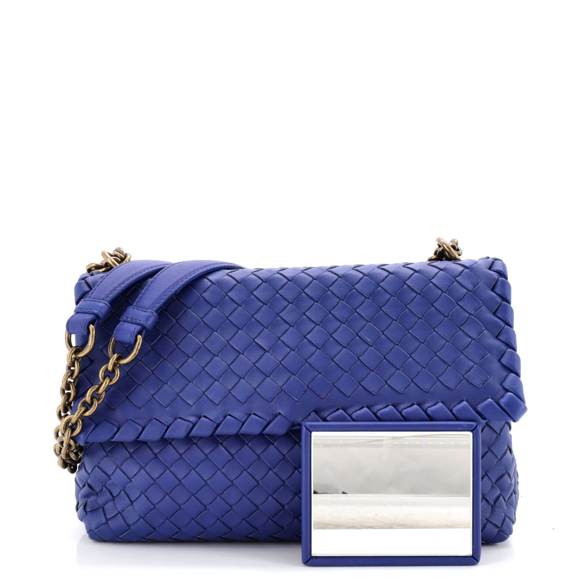 Bottega Veneta Olimpia crossbody bag intrecciato nappa small Size ONE SIZE - 1 Thumbnail