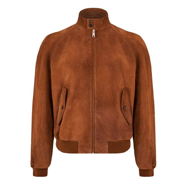 Prada Suede Bomber Jacket Size US M / EU 48-50 / 2 - 1 Thumbnail