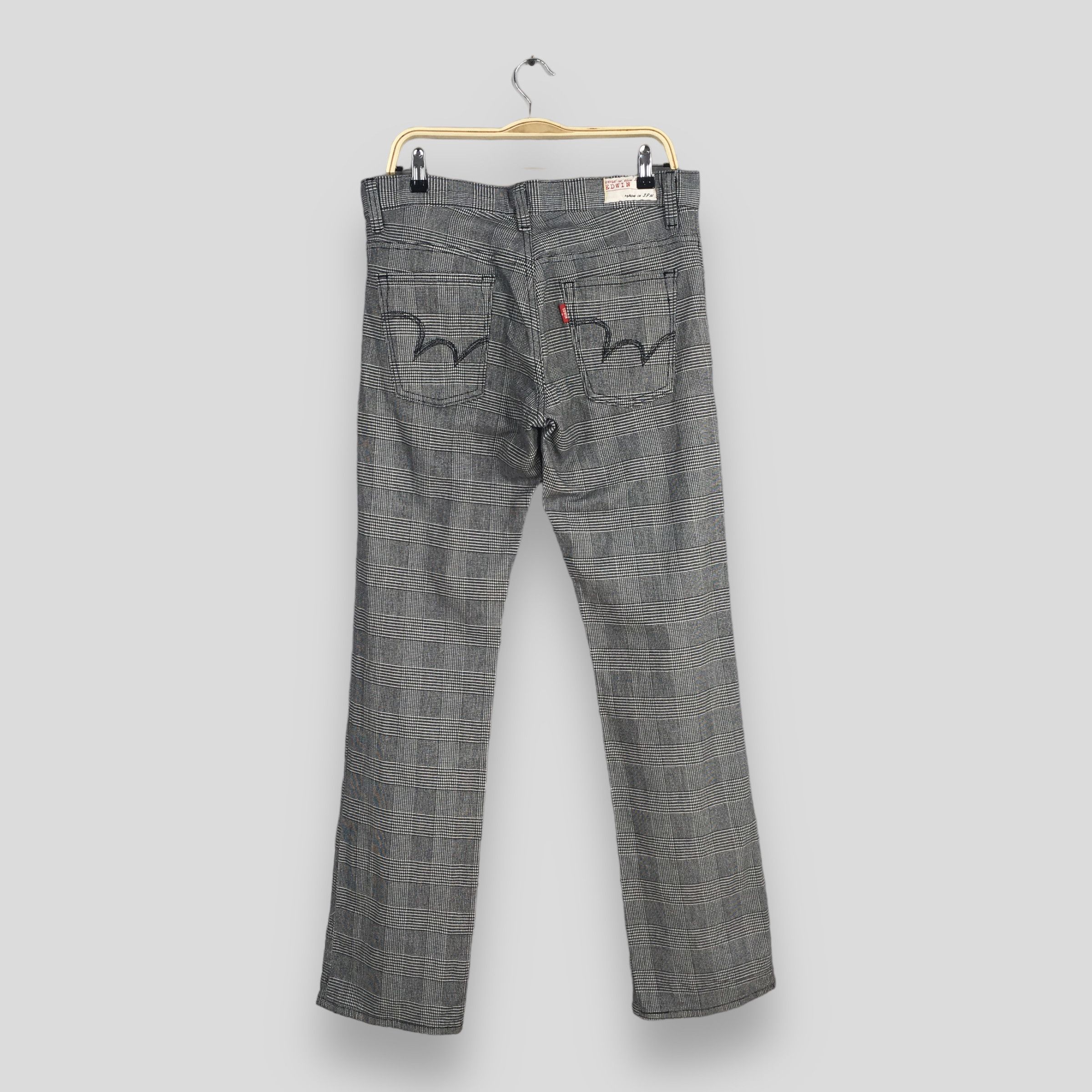 Edwin Size 32x33 Edwin Casual Tartan Plaid Checked Pants S1280 Size US 32 / EU 48 - 8 Thumbnail