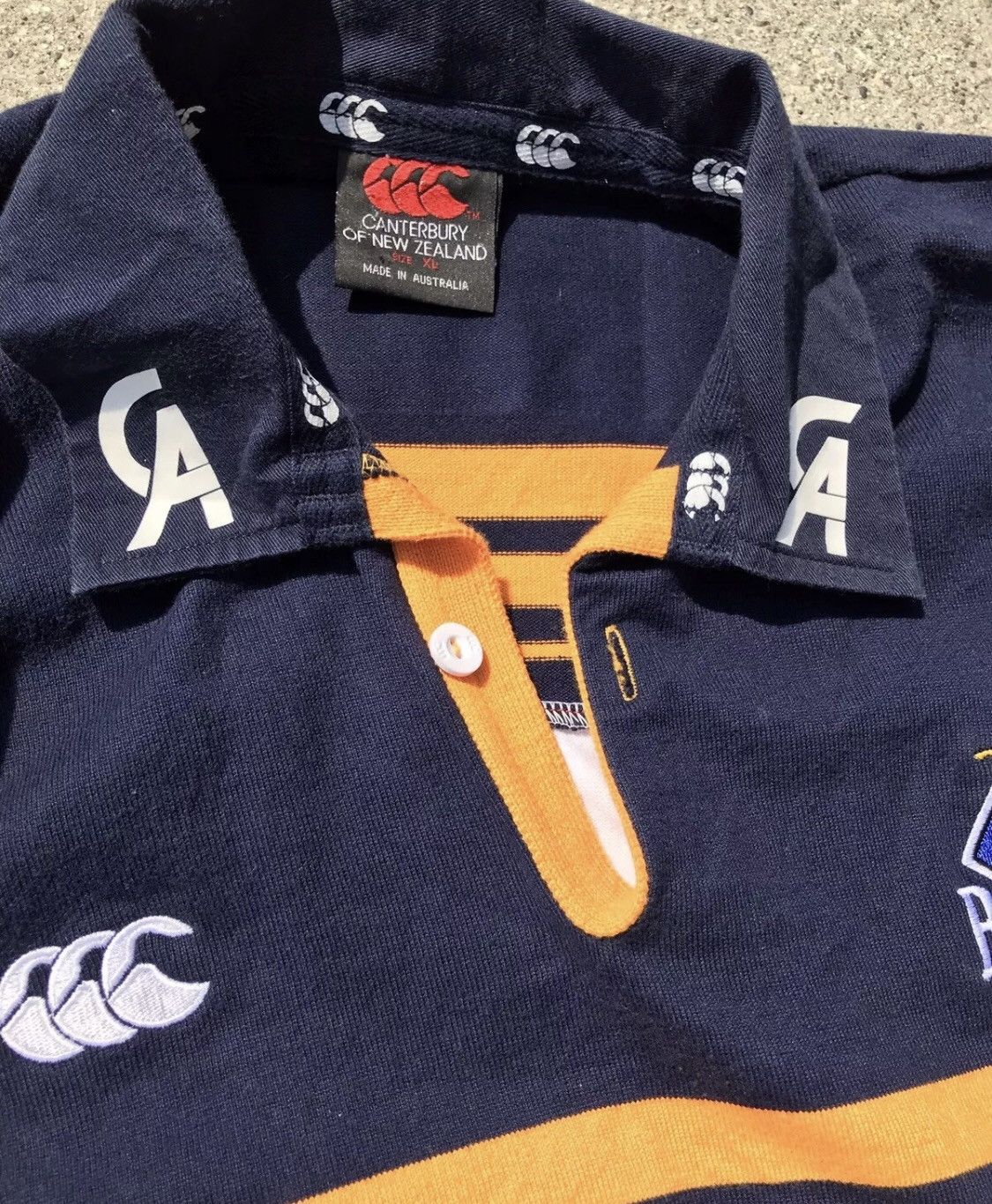 Canterbury of New Zealand Vintage Brumbies Act Rugby Shirt Jersey Canterbury Size Xl Size US XL / EU 56 / 4 - 4 Thumbnail