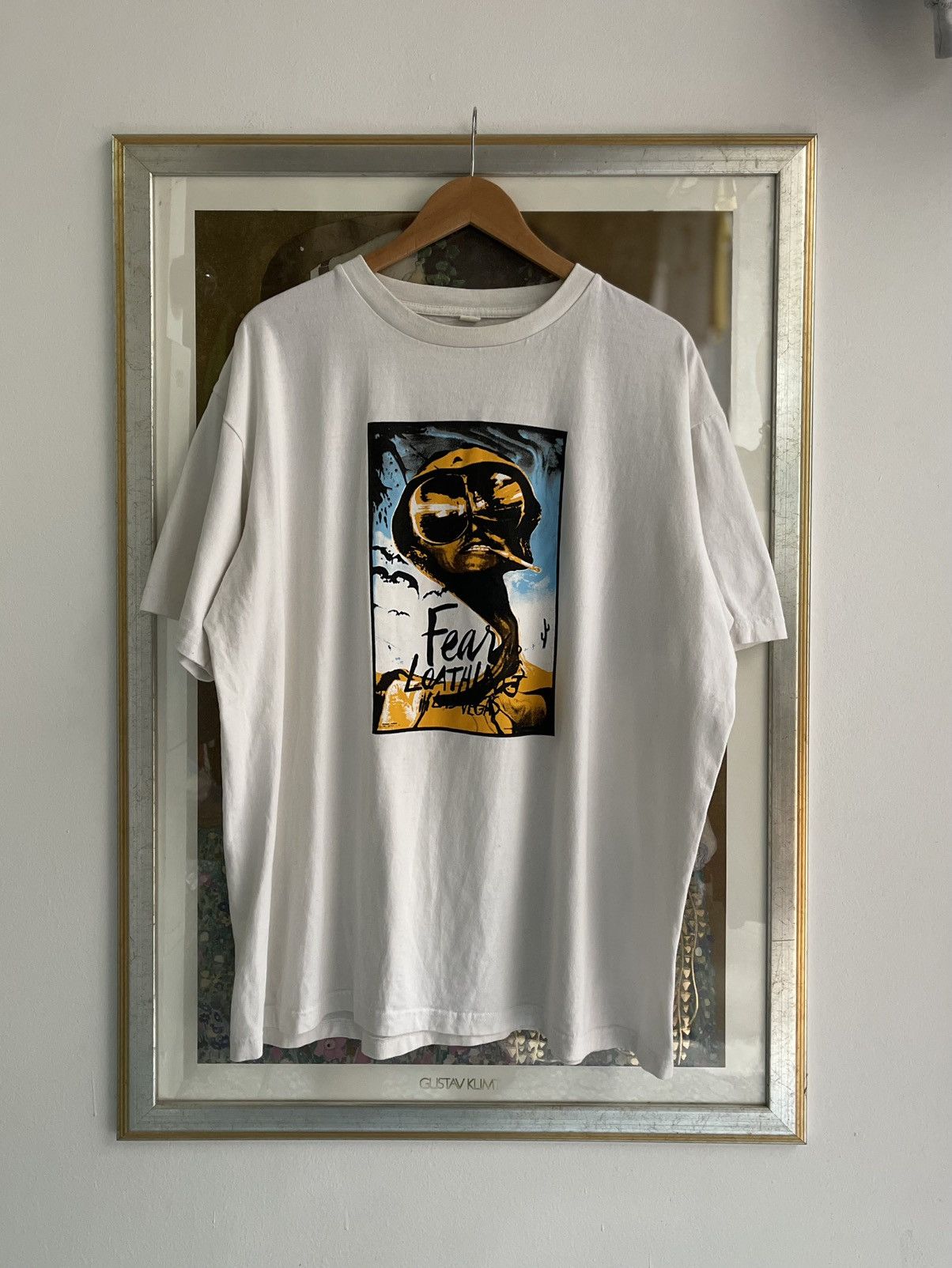 Vintage Vintage Fear And Loathing In Las Vegas t shirt 90s Size US XL / EU 56 / 4 - 1 Thumbnail