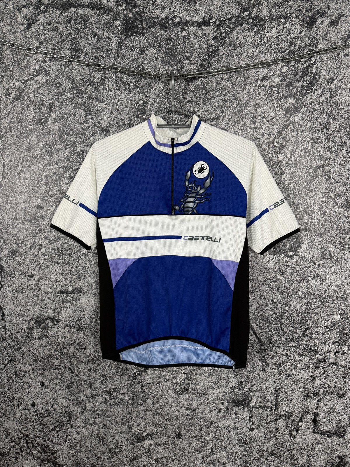 Vintage Castelli 1/4 Zip Cycling Jersey Vintage Bike Shirt Size M Size US M / EU 48-50 / 2 - 1 Thumbnail