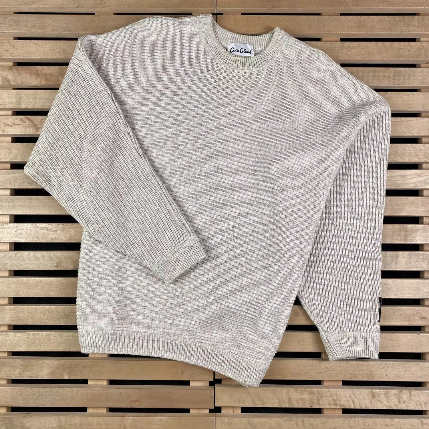Carlo Colucci × Vintage Mens Sweater Carlo Colucci Vintage Size 52 Size US L / EU 52-54 / 3 - 1 Thumbnail
