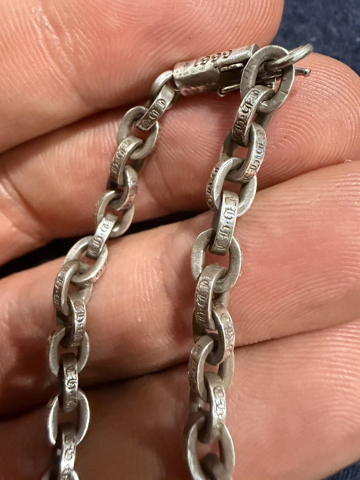 Chrome Hearts Chrome Hearts Large "XS" Filigree Pendant + paper chain Size ONE SIZE - 13 Thumbnail