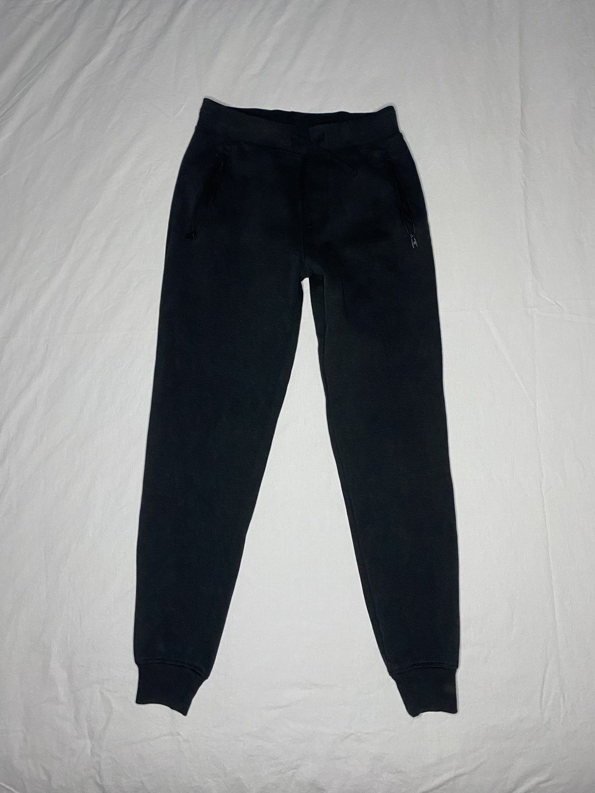 J.Crew J.Crew Mens Authentic Fleece Joggers Black Sweatpants XS Size US 28 / EU 44 - 1 Thumbnail