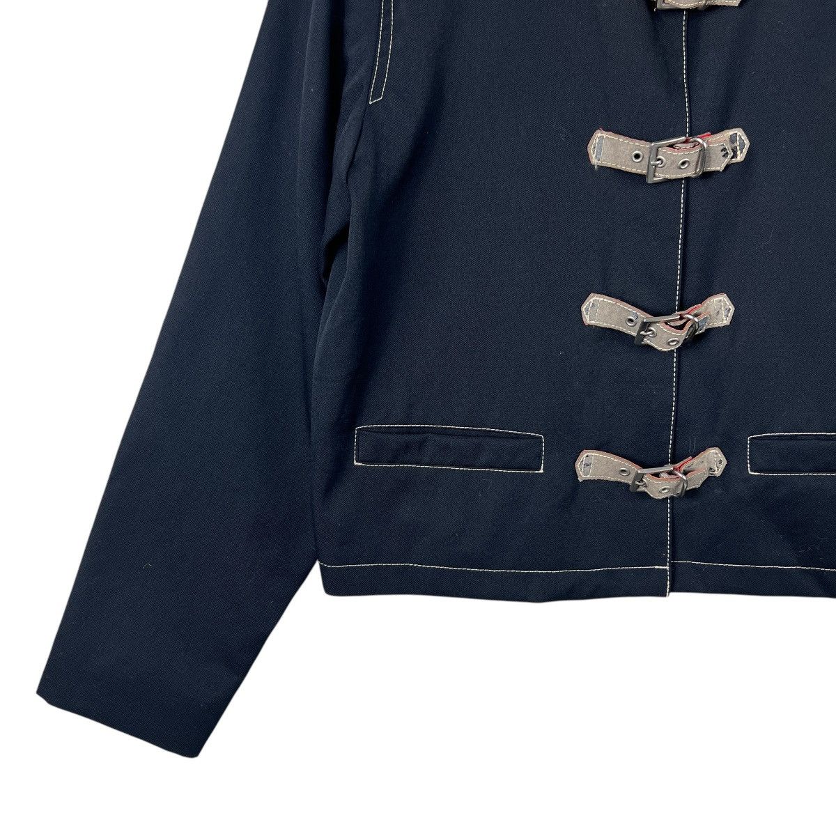 Jean Paul Gaultier 💥 Jean Paul Gaultier Junior Belted Cropped Jacket Size US S / EU 44-46 / 1 - 4 Thumbnail