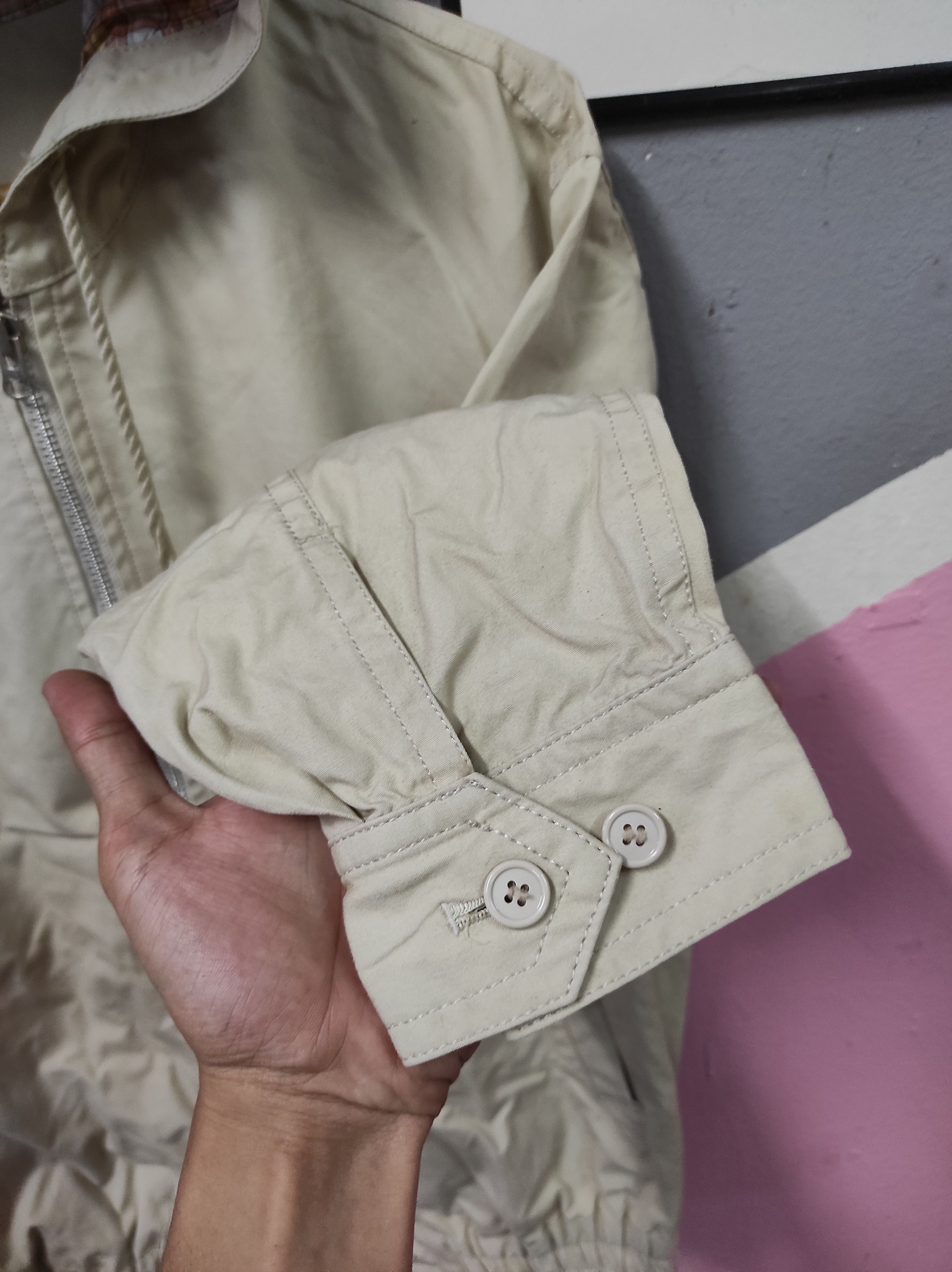 Japanese Brand × Vintage AS STUDIO ASSC BASEBALL ATELIER SAB LIGHT JACKET HOODED Size US M / EU 48-50 / 2 - 6 Thumbnail
