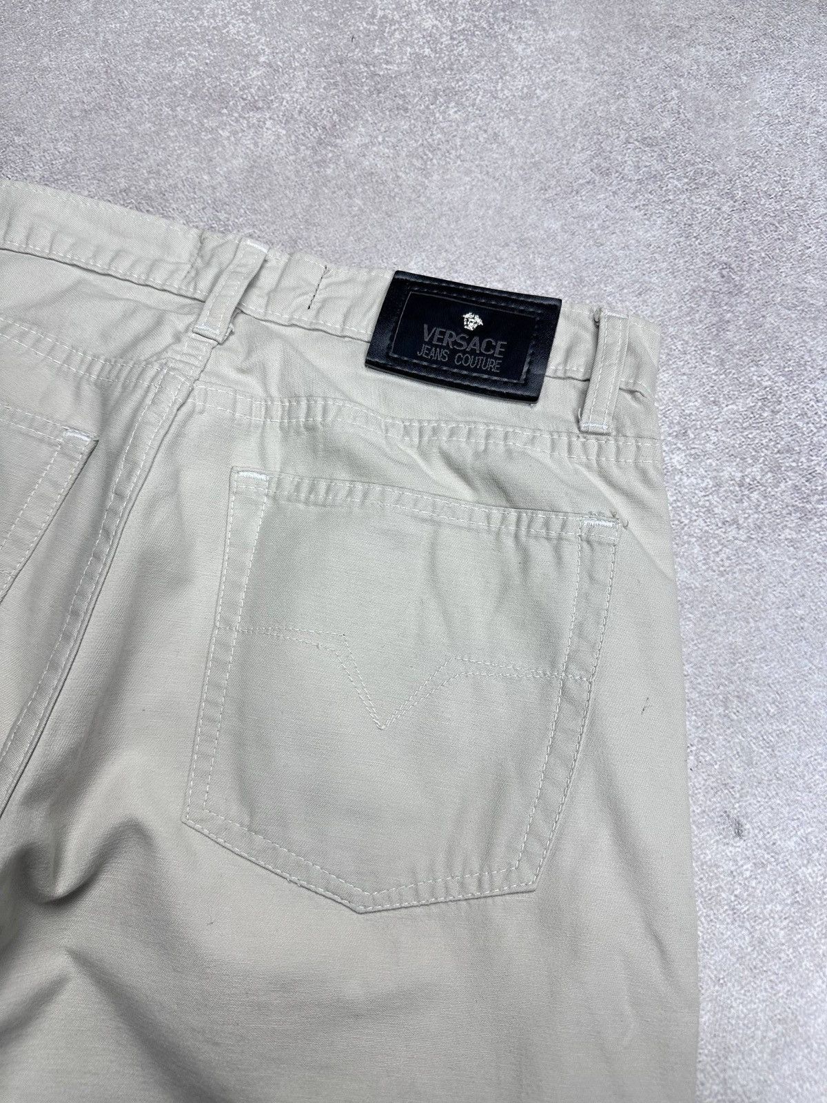 Versace Vintage Versace Medusa Chino Baggy Pants Y2K 32 Size US 32 / EU 48 - 3 Thumbnail