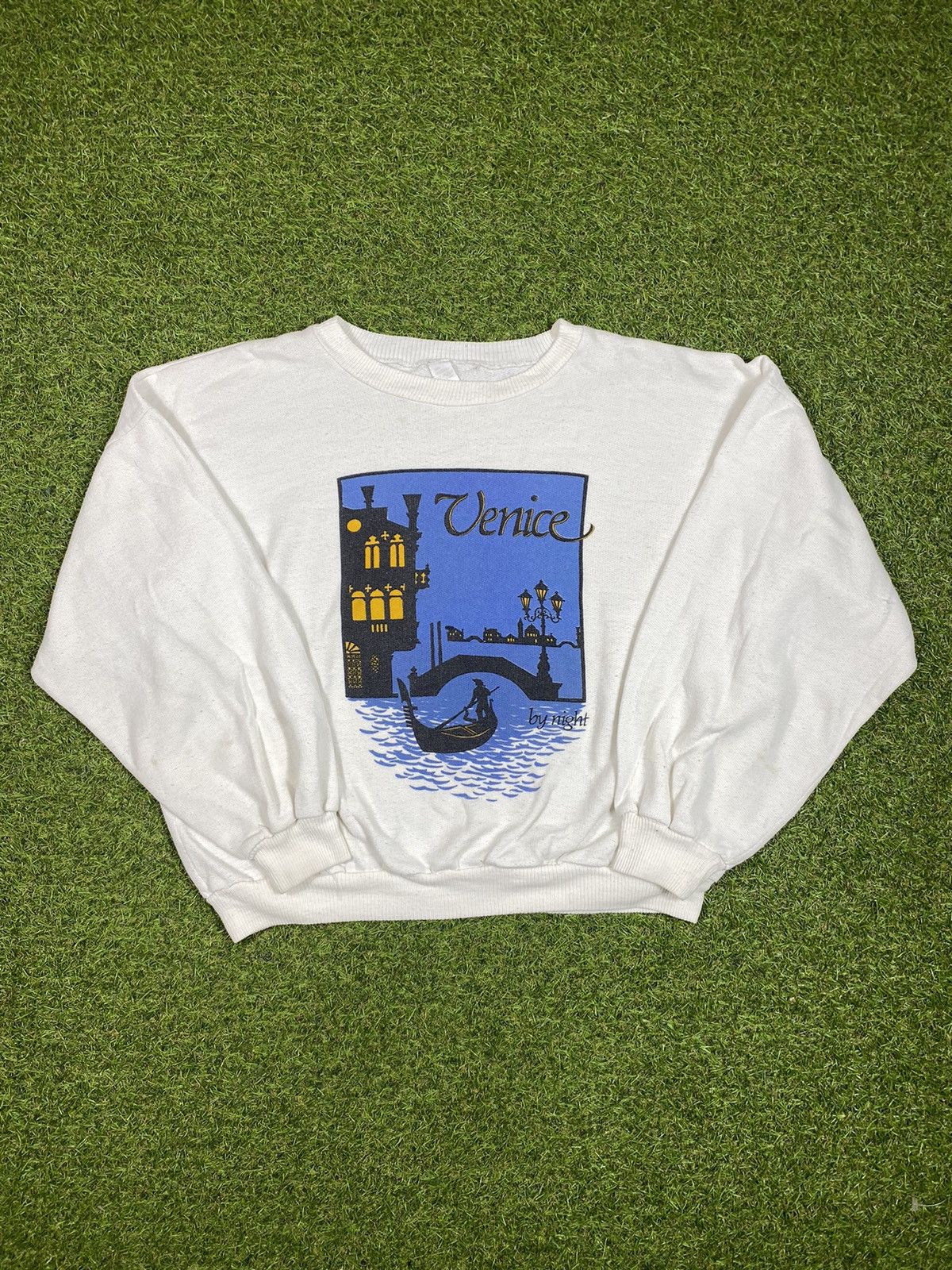 Vintage Vintage 90s Venice by night Sweatshirt big logo style size L Size US L / EU 52-54 / 3 - 1 Thumbnail