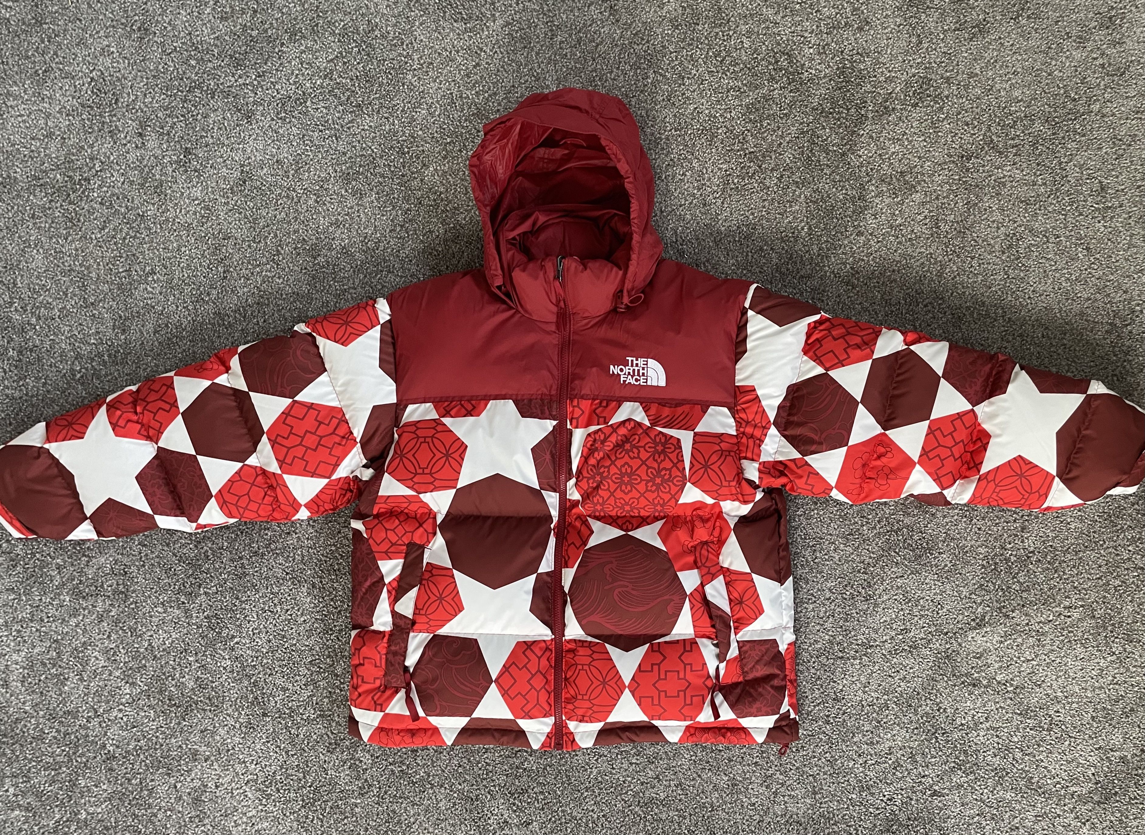 The North Face The North Face 1996 Retro Nuptse IC Geo Print Jacket Size US L / EU 52-54 / 3 - 3 Thumbnail