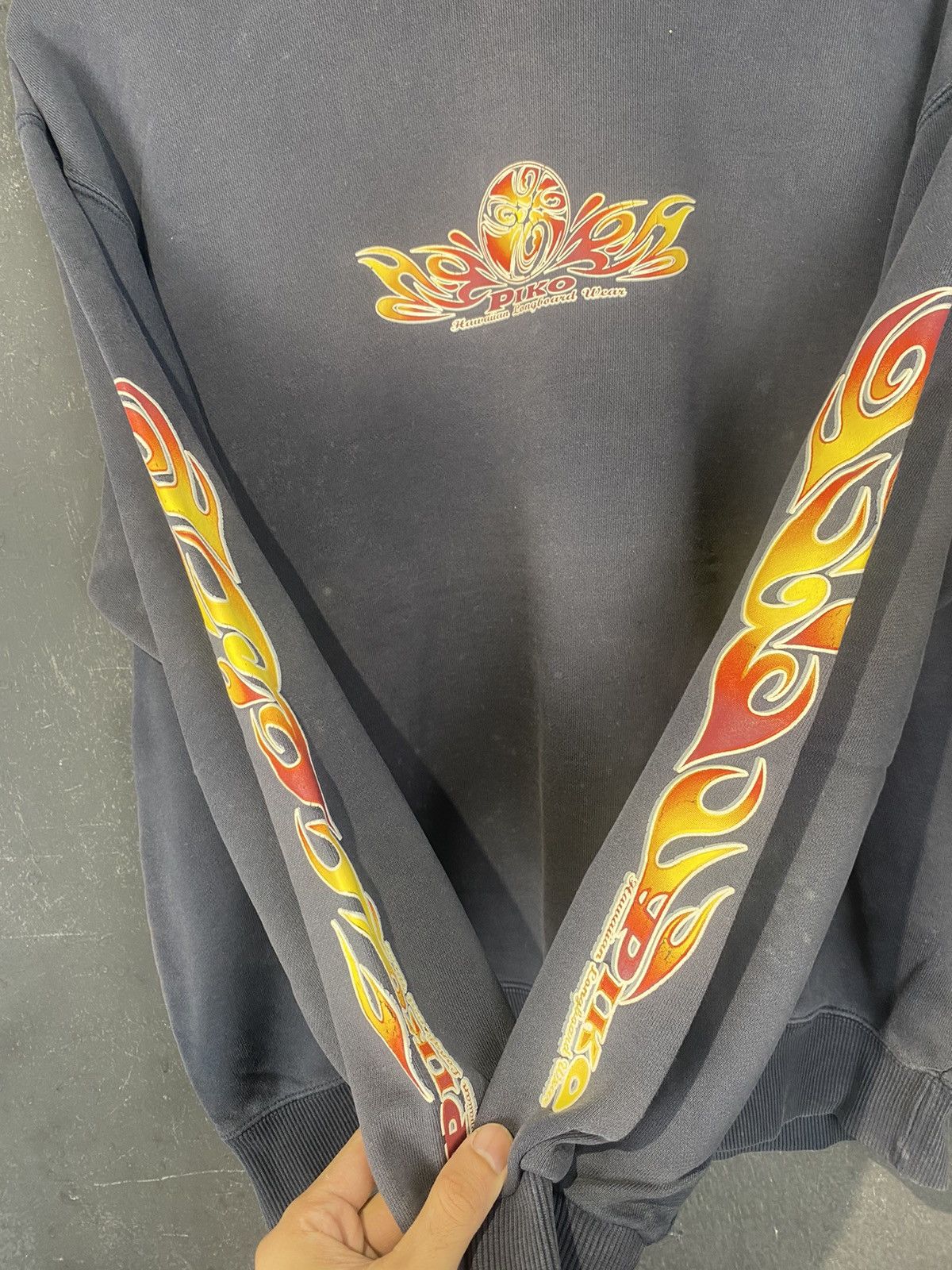 Other y2k Piko Sukajan Surf Sunfaded Boxy Crewneck Size US M / EU 48-50 / 2 - 4 Thumbnail