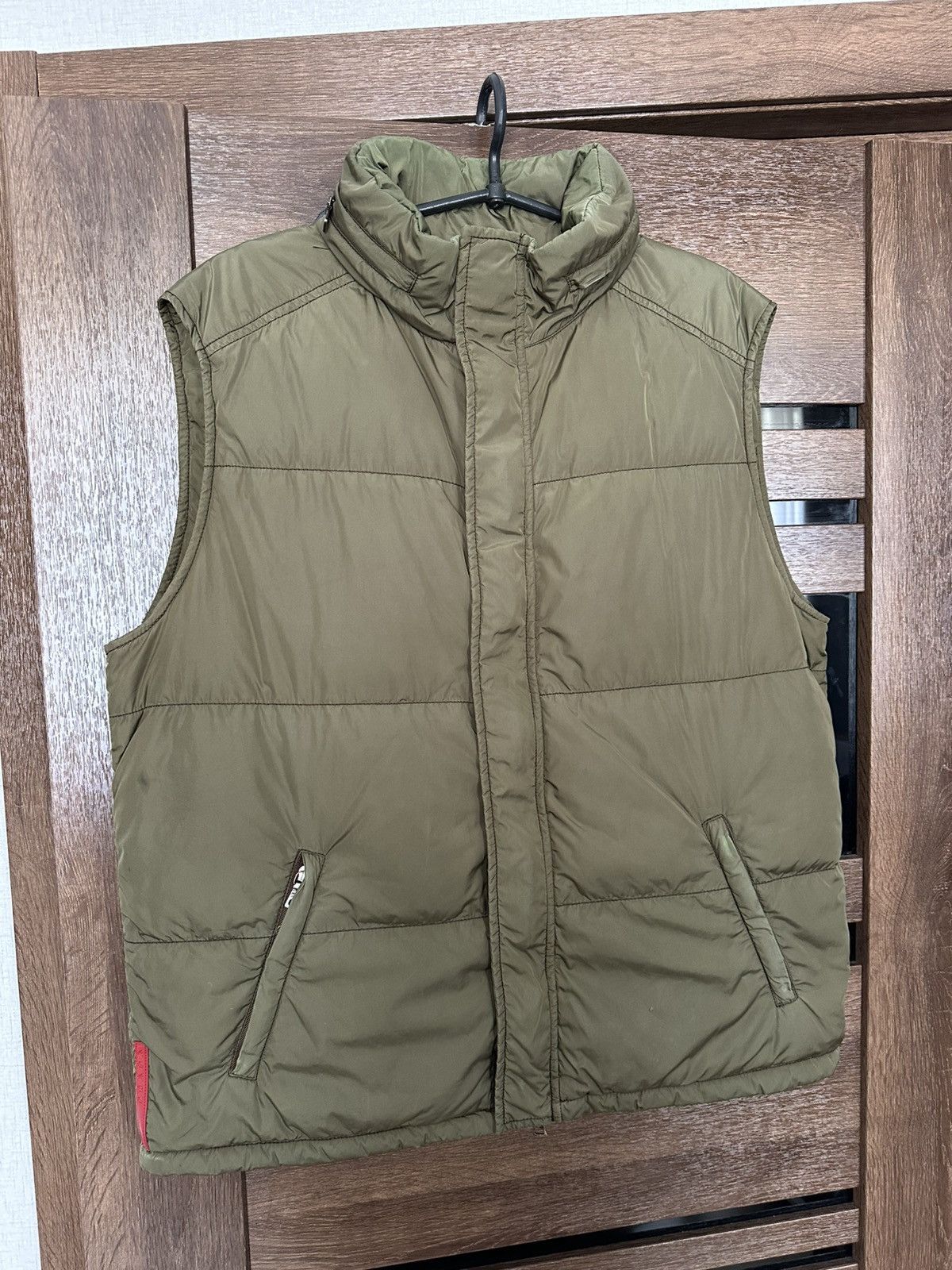 Prada Prada Italy Nylon Vest Zip Jacket Red Tab Size US L / EU 52-54 / 3 - 4 Thumbnail