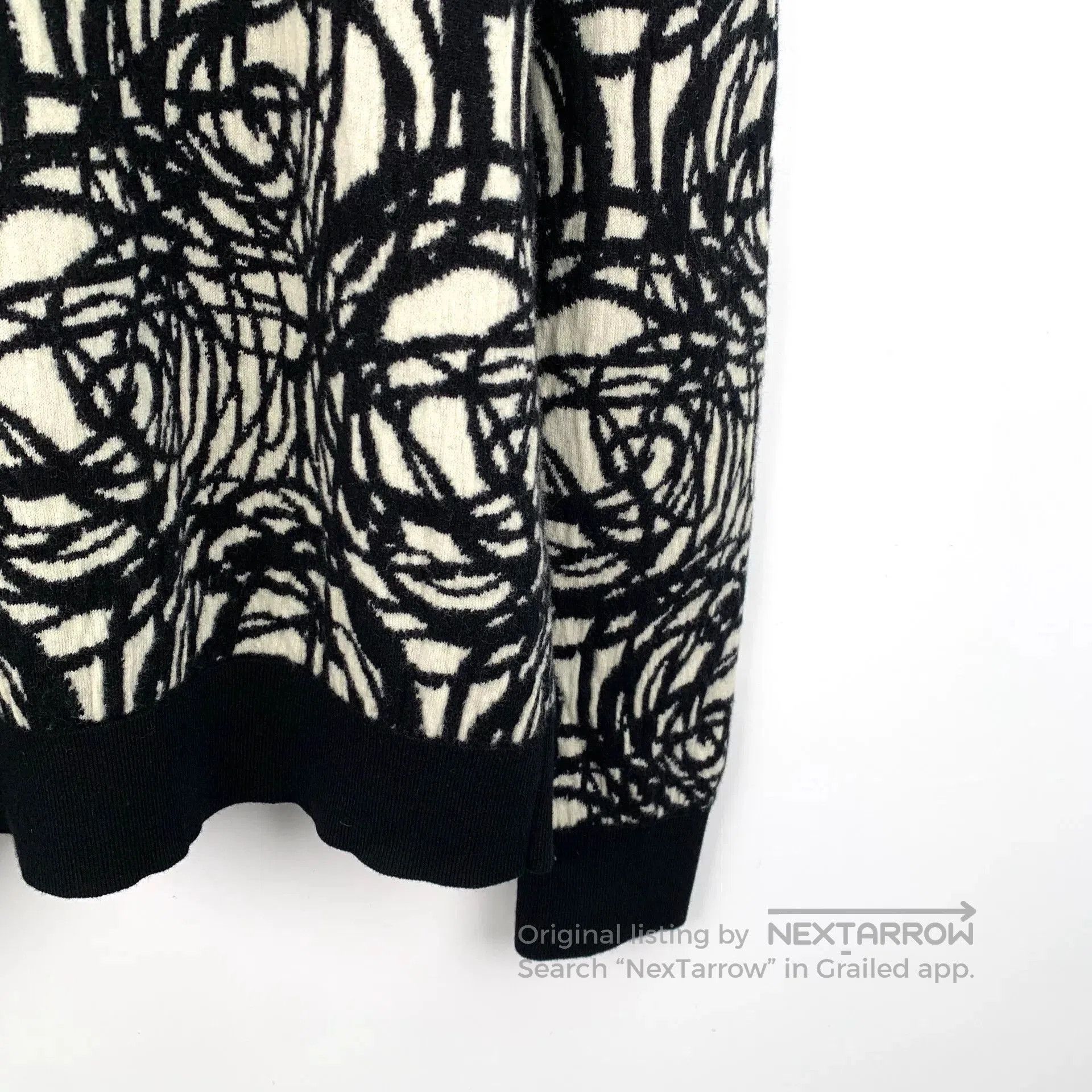 Dior Dior Colorblock Graffiti Wool Crewneck Sweater. Size XL / US 12-14 / IT 48-50 - 4 Thumbnail