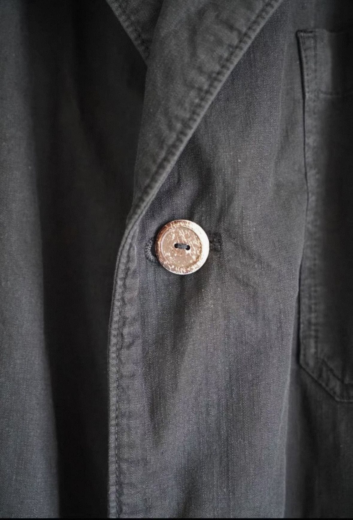 Yohji Yamamoto Yohji Yamamoto 14ss Rain Layer Pocket Coat Size US XL / EU 56 / 4 - 4 Thumbnail