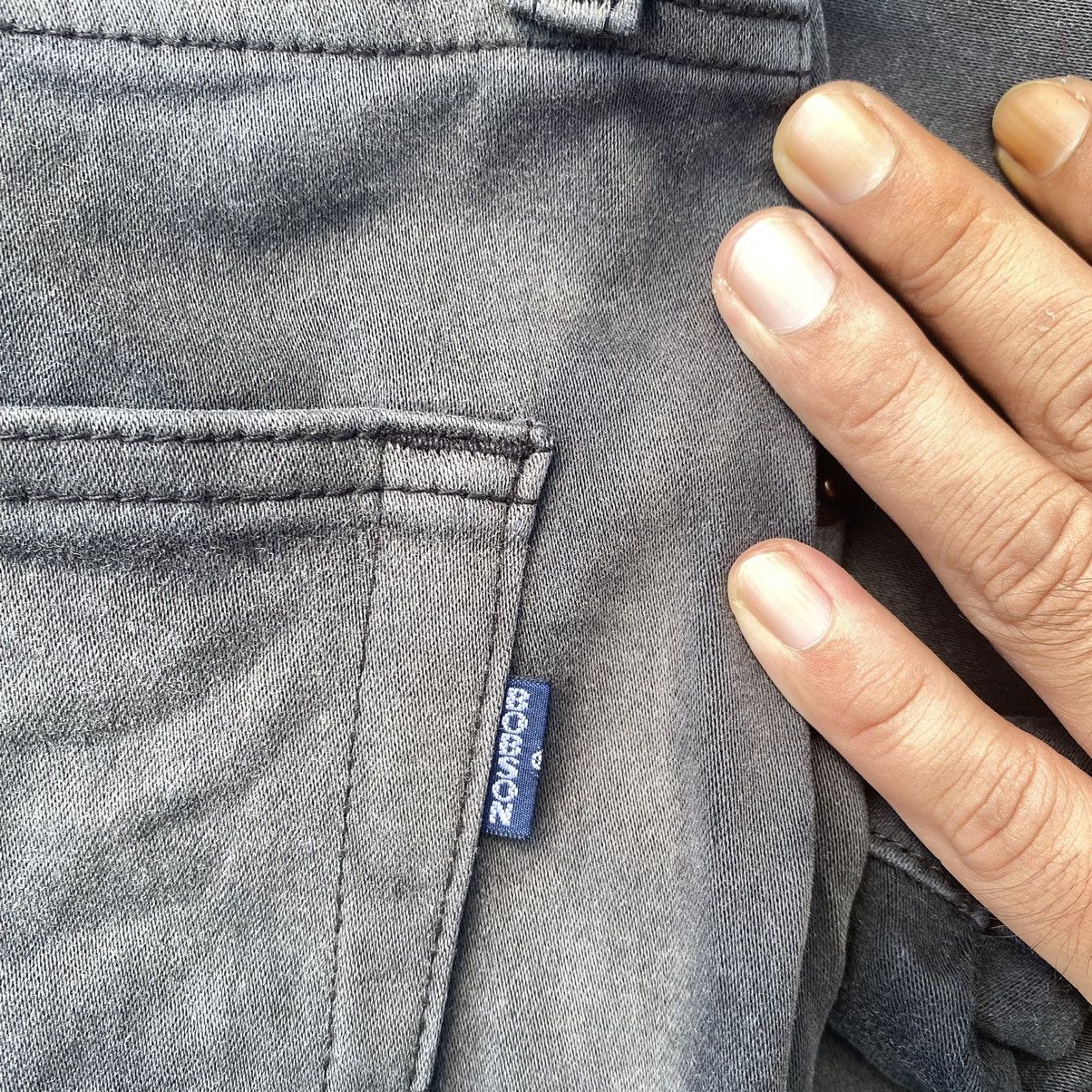 Japanese Brand × Vintage Vintage Bobson Faded Black Strecth Pants Size US 32 / EU 48 - 9 Thumbnail