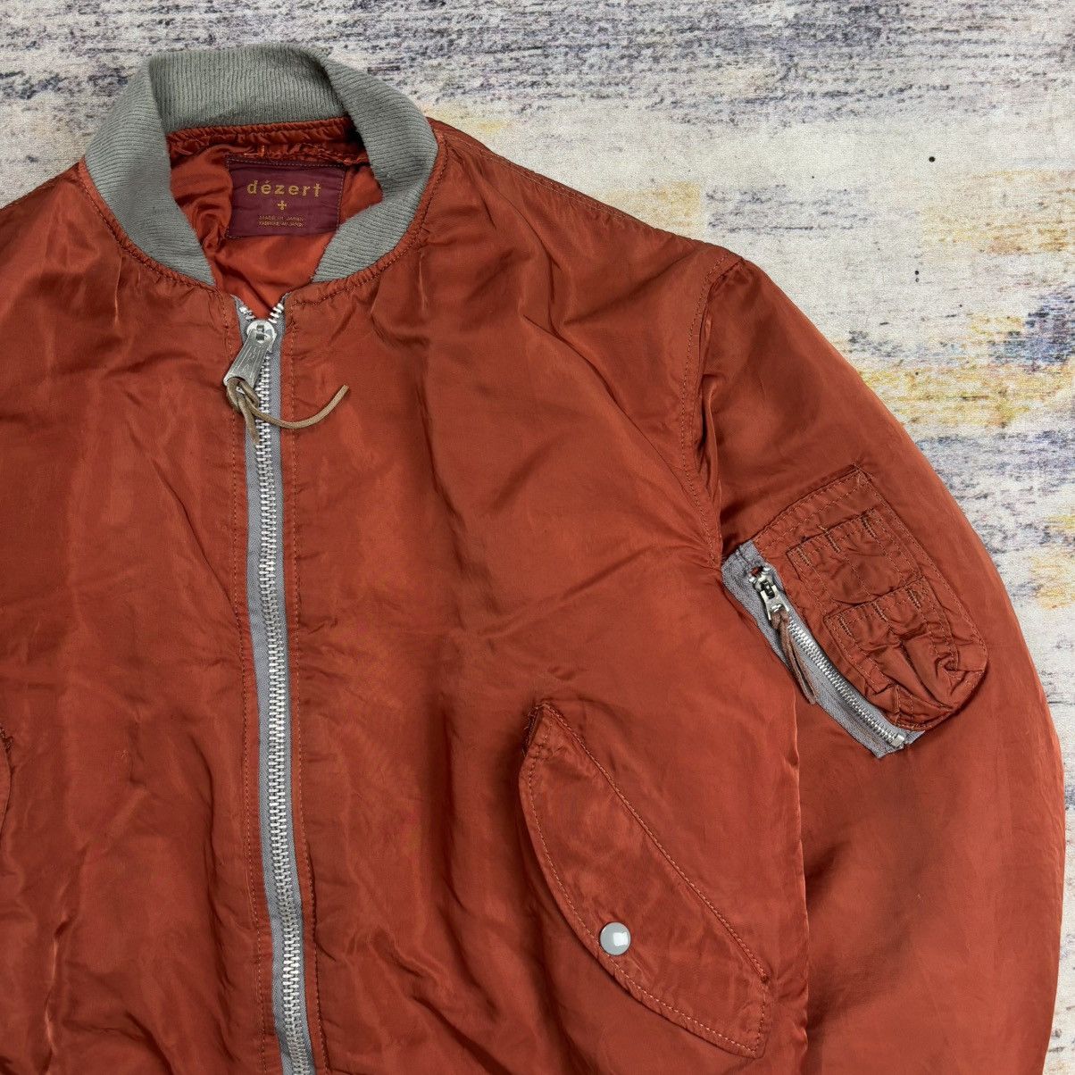 Dezert Vintage 90s Dezert plus ma-1 bomber jacket Size US M / EU 48-50 / 2 - 6 Thumbnail