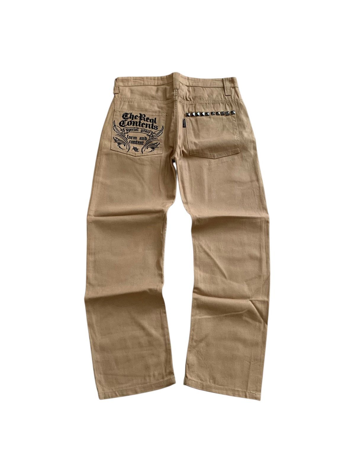 Hysteric Glamour The Real Contens Japan Embroidery Studded Pants Size US 30 / EU 46 - 1 Thumbnail