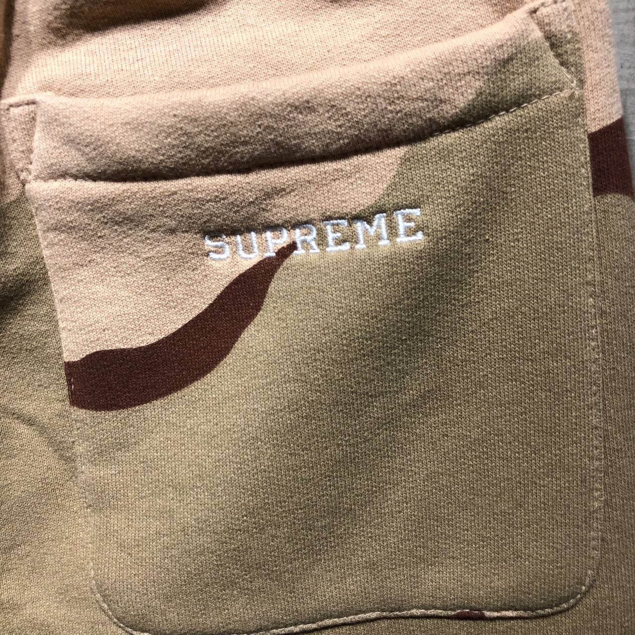 Supreme Supreme $ S logo dessert camp sweatpants Size US 33 - 6 Thumbnail