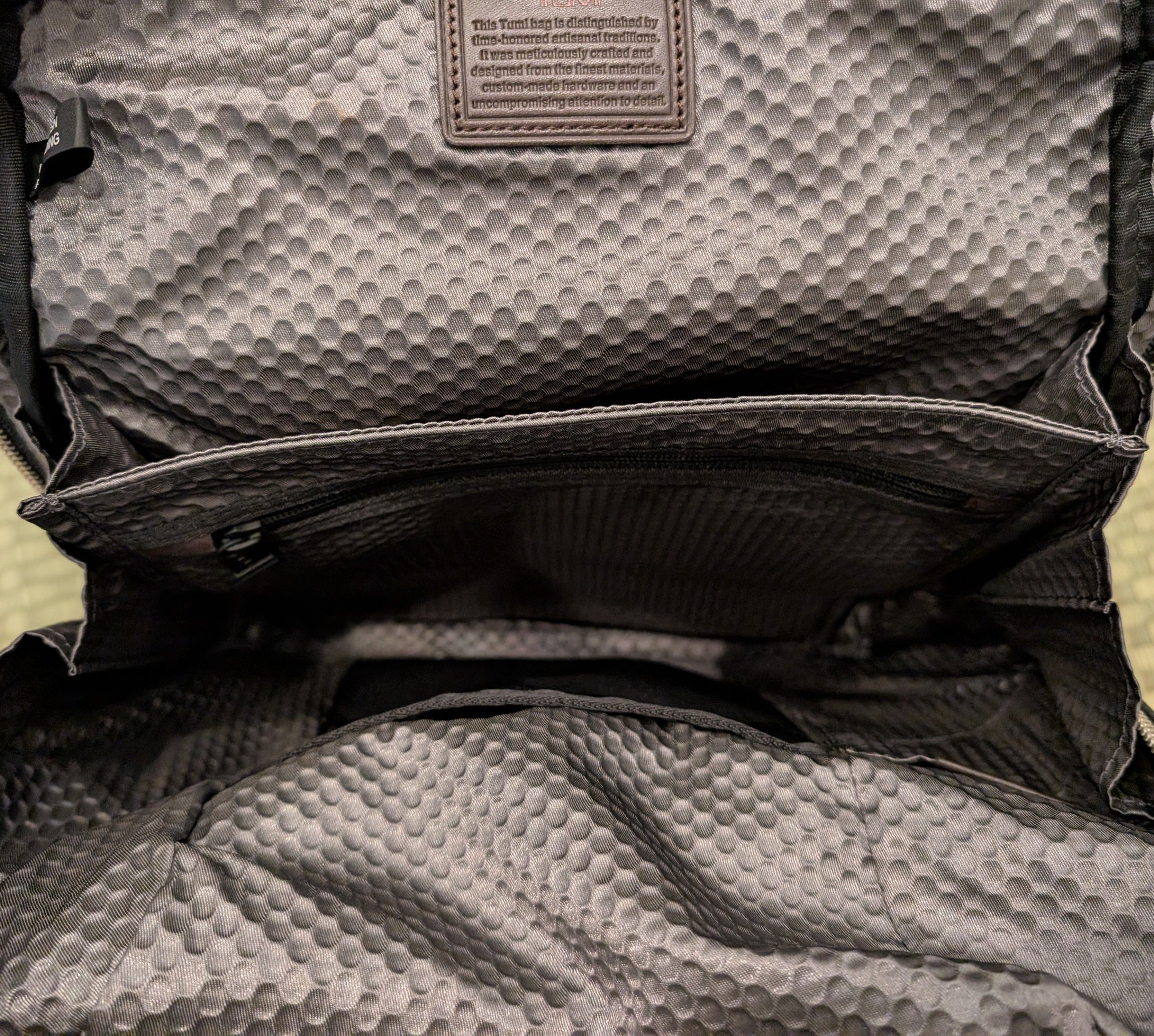 Tumi Tumi Alpha Brief Pack Backpack FXT Ballistic Nylon Leather Size ONE SIZE - 3 Thumbnail