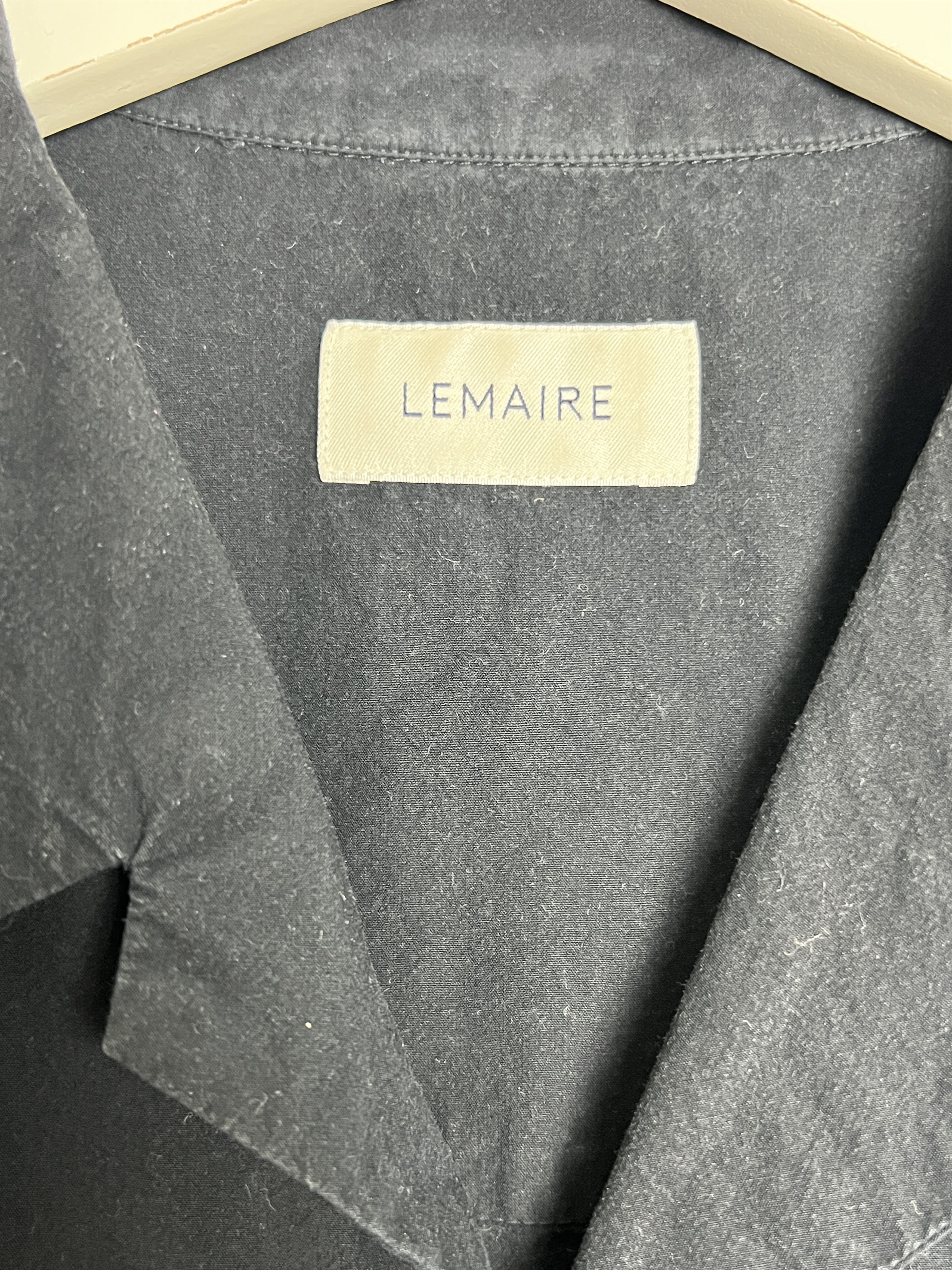 Lemaire Cotton Camp Collar Shirt Size US M / EU 48-50 / 2 - 3 Thumbnail