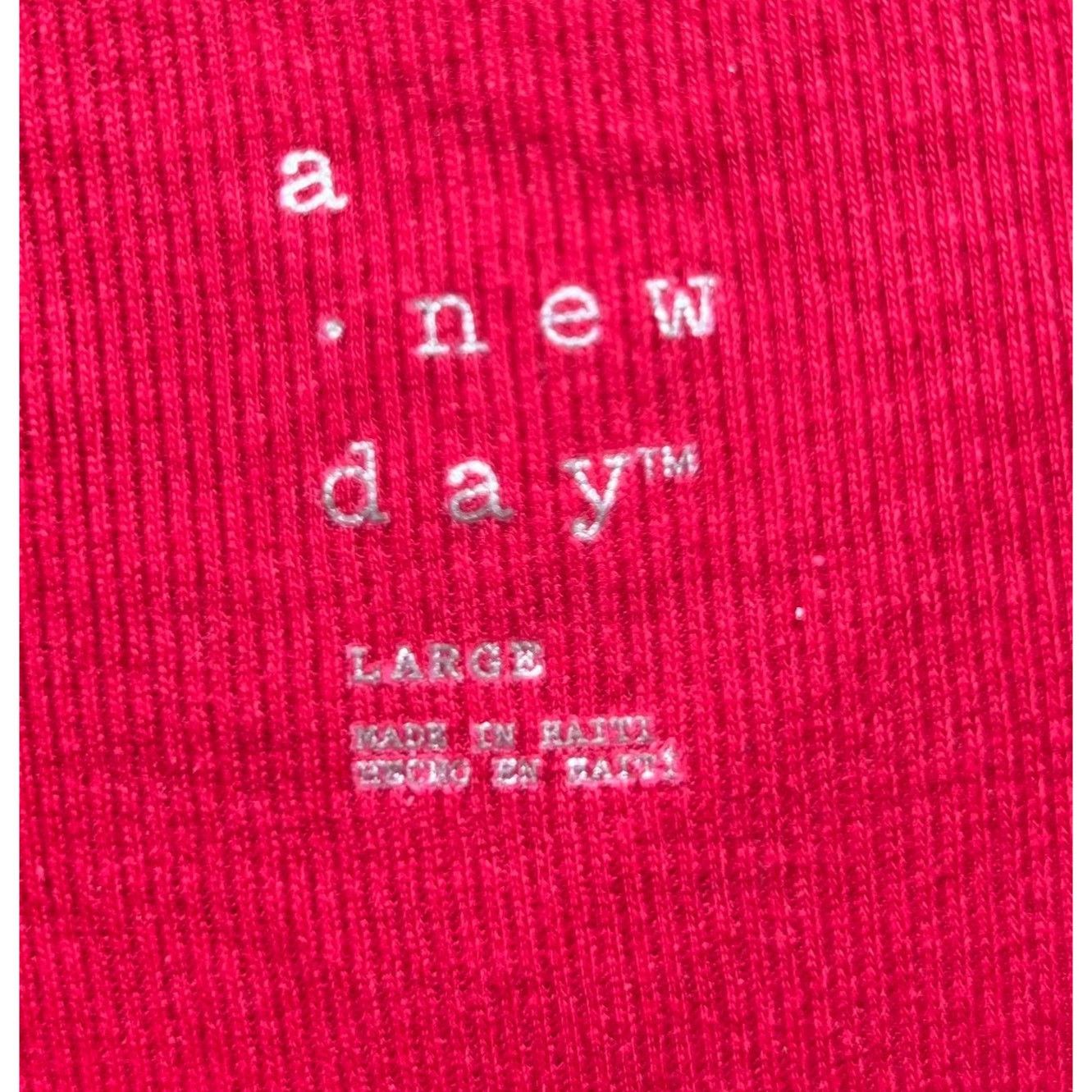 Other A New Day - Women's Long Sleeve Blouse - Red - Large Size L / US 10 / IT 46 - 10 Thumbnail