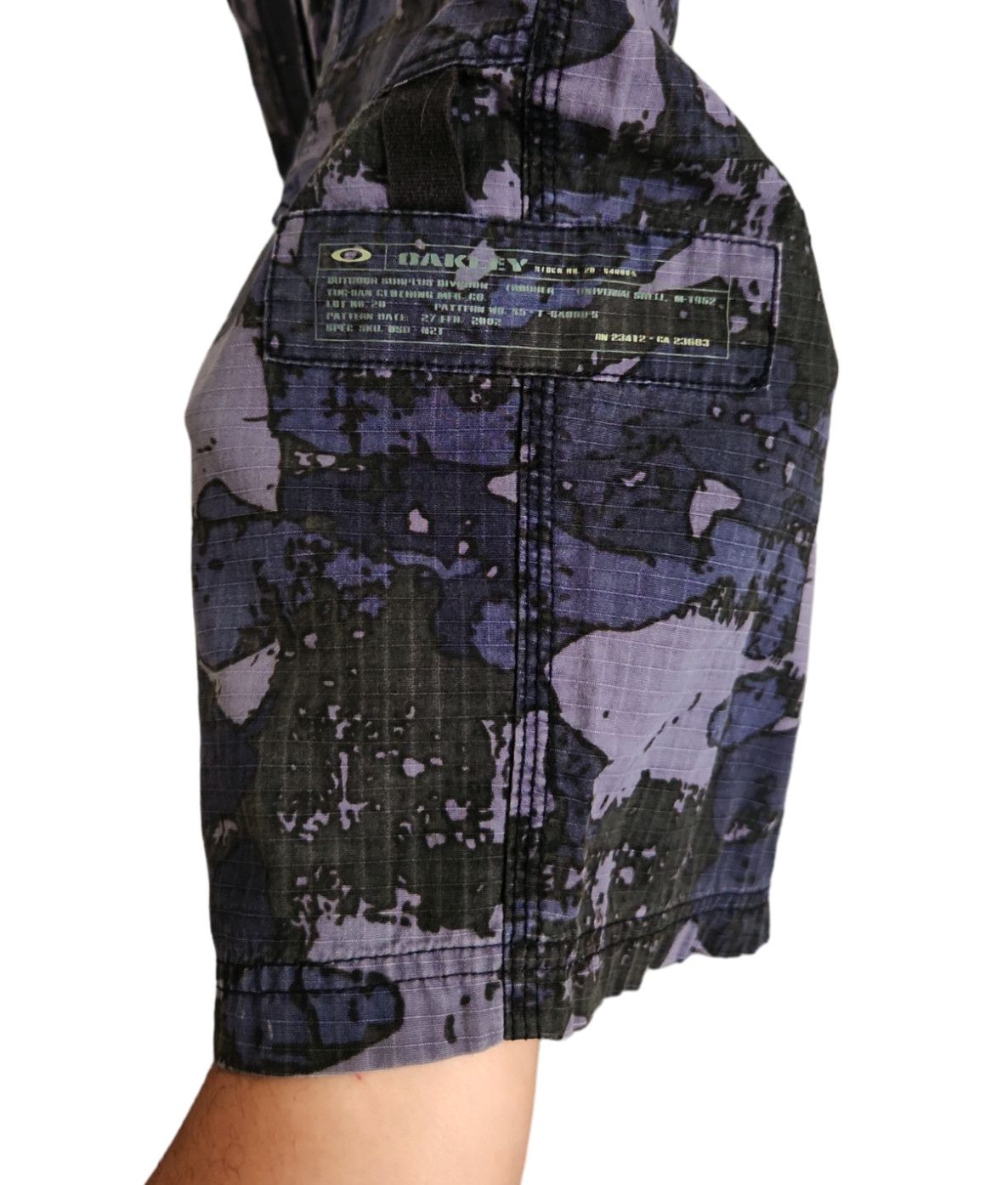 Oakley OAKLEY VTG CAMOUFLAGE CARGO SHORT Night Camo Shorts Tactical Size US 36 / EU 52 - 3 Thumbnail