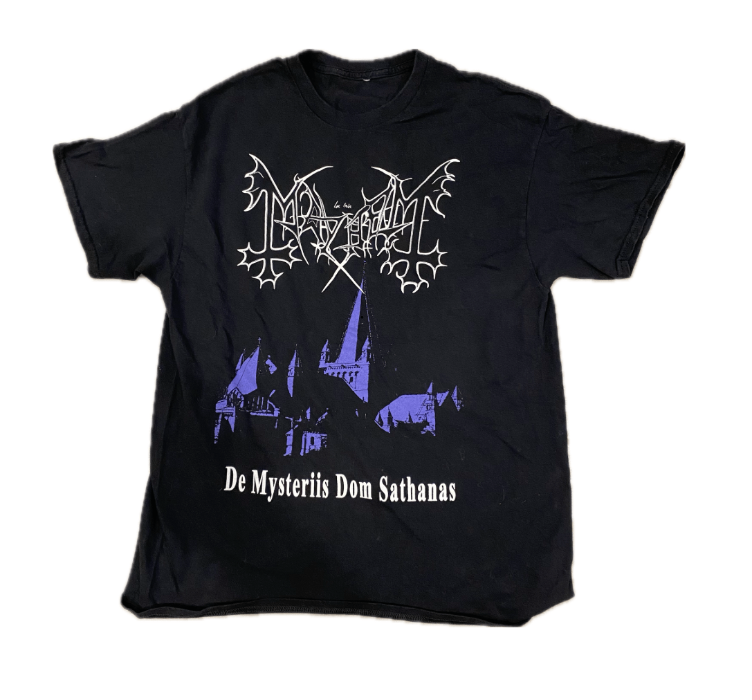Vintage Mayhem "De Mysteriis Dom Sathanas" Shirt Size US L / EU 52-54 / 3 - 1 Thumbnail