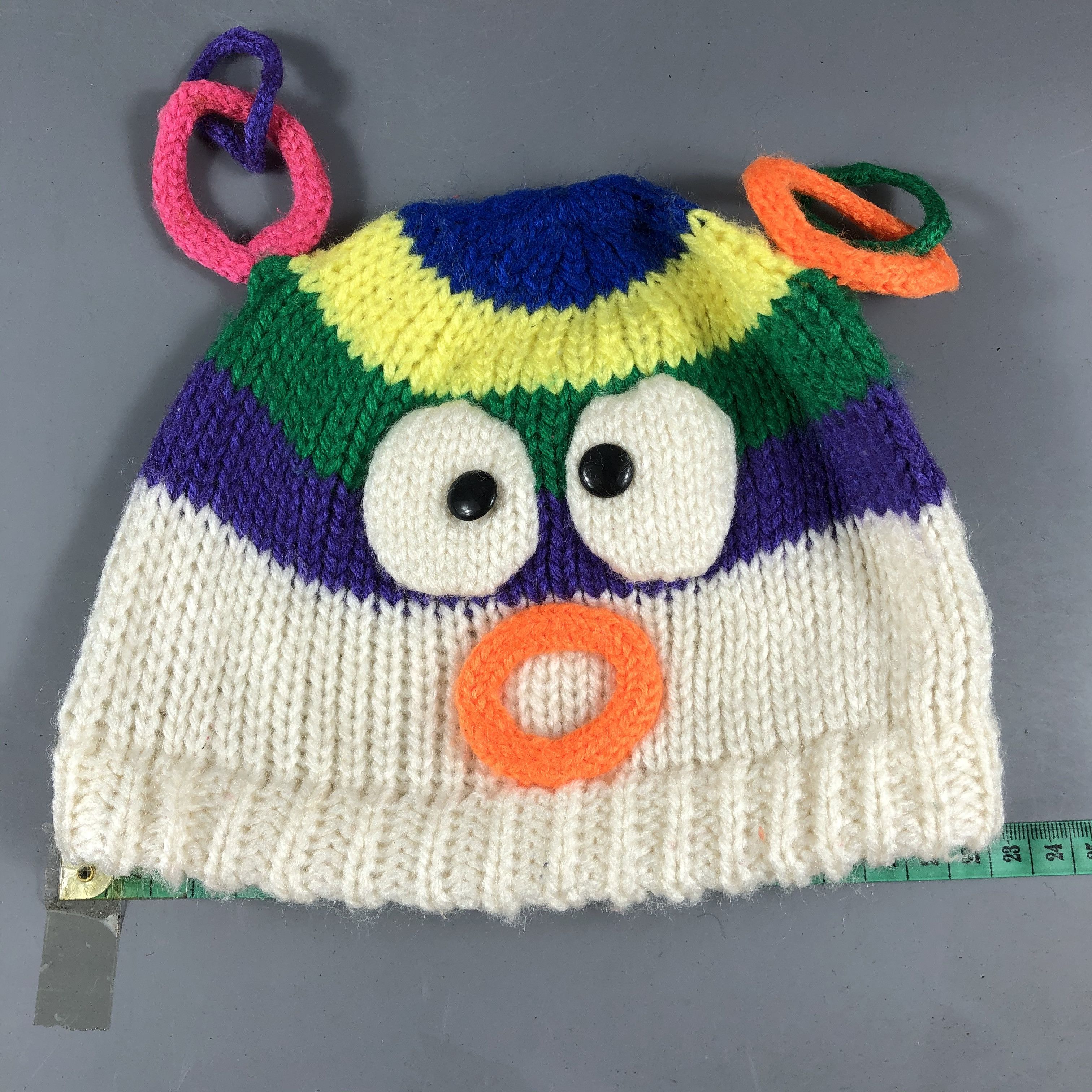 Japanese Brand Kawaii Eyes Hat Ear Beanie Size ONE SIZE - 3 Thumbnail