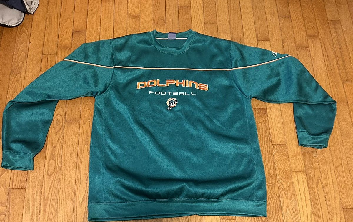 NFL × Reebok Miami Dolphins NFL crew neck Size US XXL / EU 58 / 5 - 1 Thumbnail