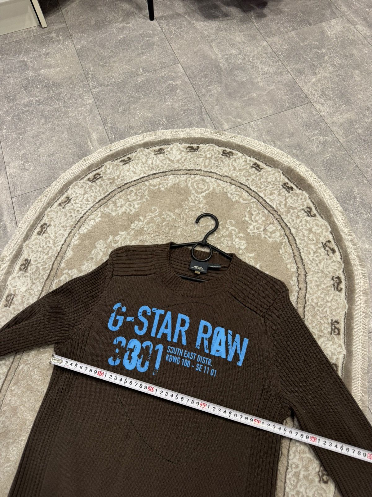G-Star Vintage G Star Avant Garde Sweater Archive Y2K Brown Size US L / EU 52-54 / 3 - 7 Thumbnail