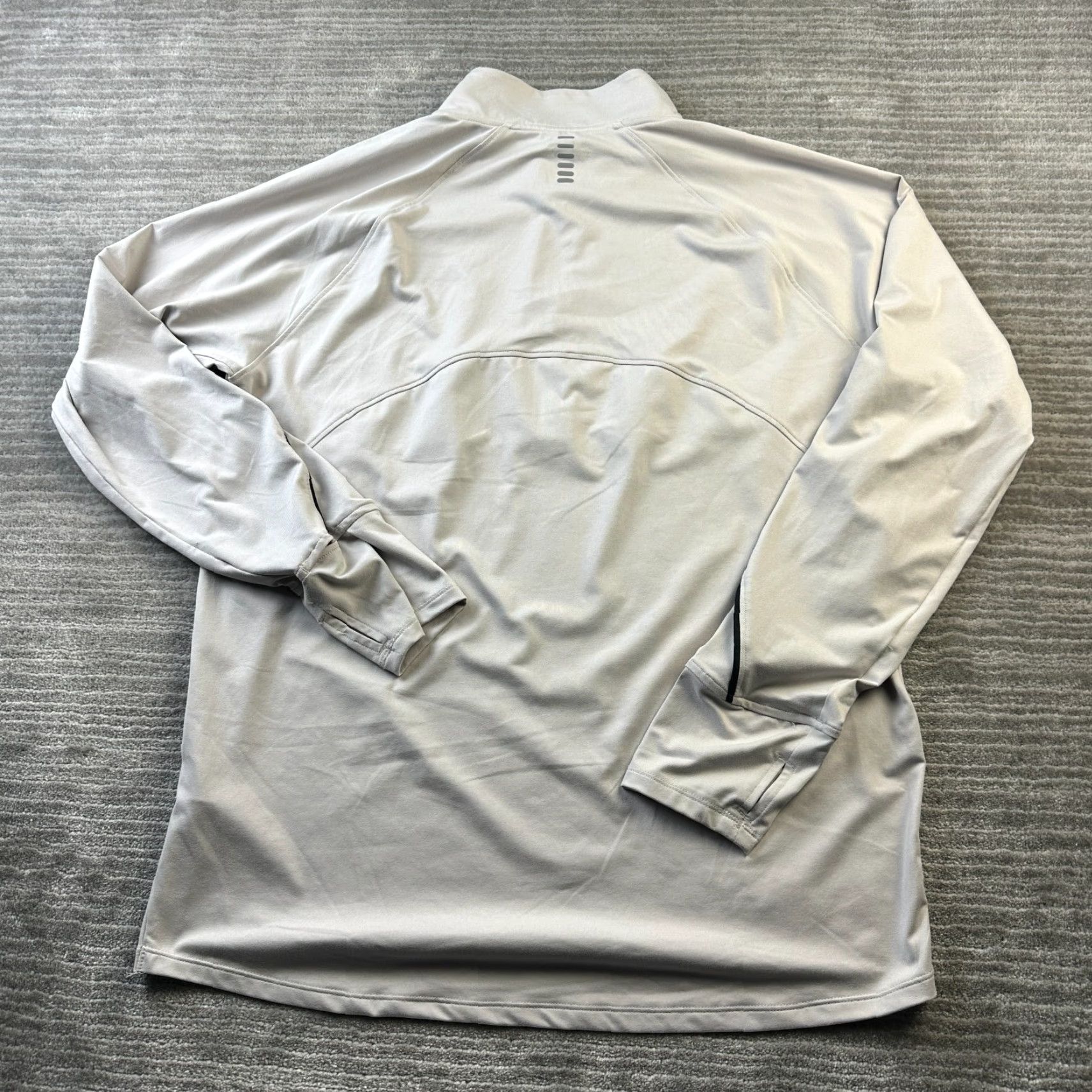 Under Armour Under Armour Sweater Mens XL Half Zip Tan Qualifier 1/2 Zip Pullover Casual Sportswear Size US XL / EU 56 / 4 - 2 Thumbnail