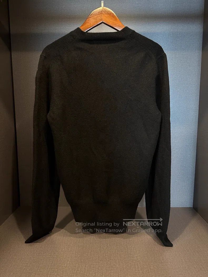 Comme des Garcons Comme Des Garcons Wool coat V-neck sweater Size S / US 4 / IT 40 - 4 Thumbnail