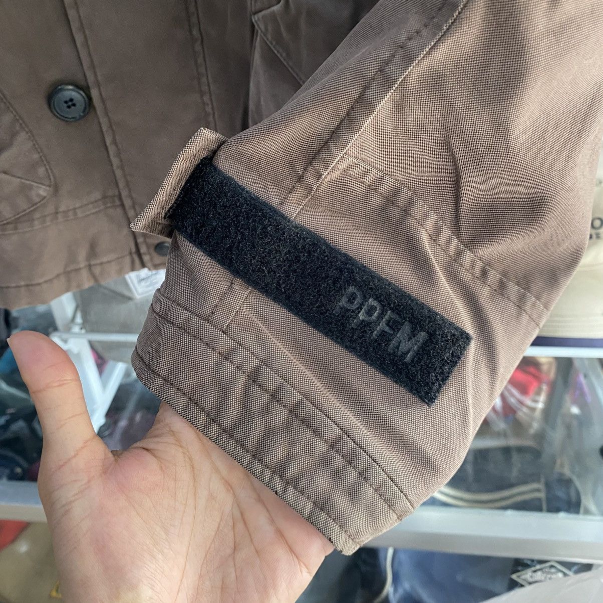 PPFM Vintage 90's PPFM Multi Pocket Military Deck Jackets Size US L / EU 52-54 / 3 - 7 Thumbnail