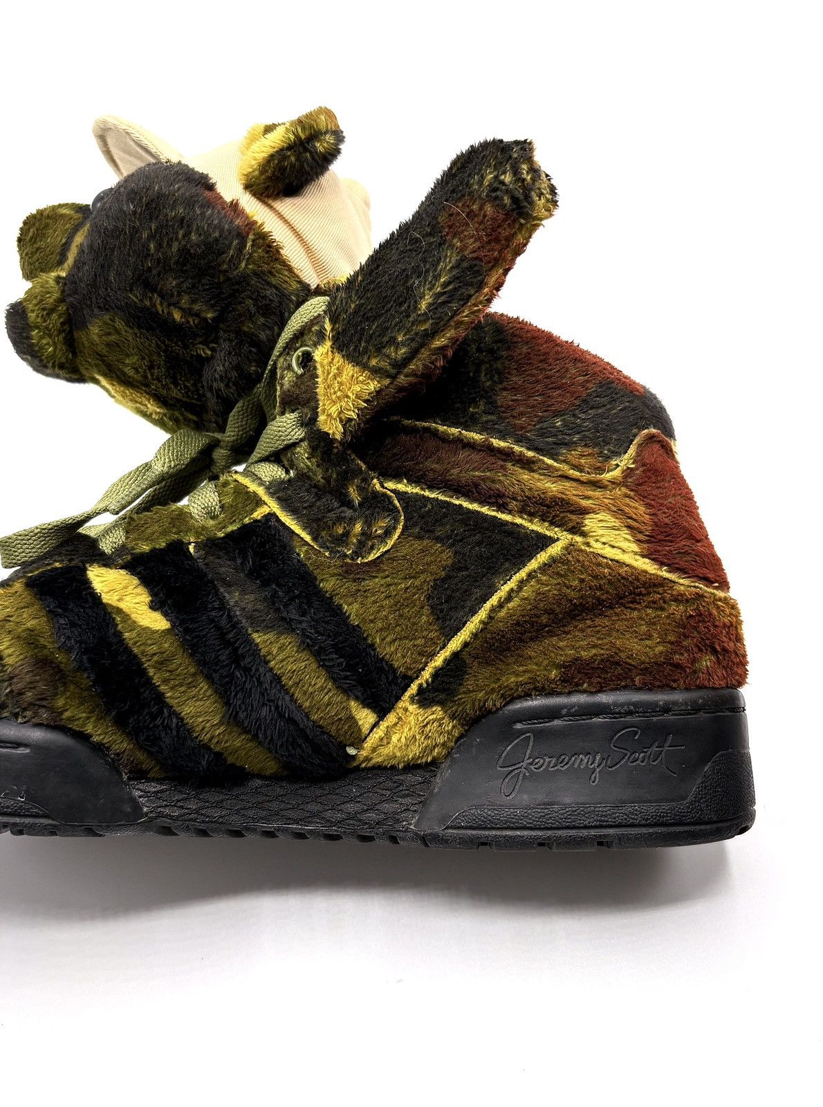 Adidas × Jeremy Scott Jeremy Scott Adidas Camo Bear Sneakers Size US 10 / EU 43 - 10 Thumbnail