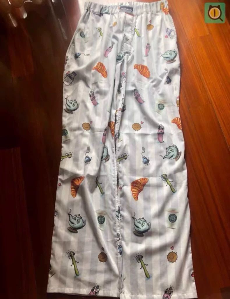 Vetements Vetements SizeXS 2019aw Cartoon Pajama Pants Breakfast Runw Size US 30 / EU 46 - 1 Thumbnail