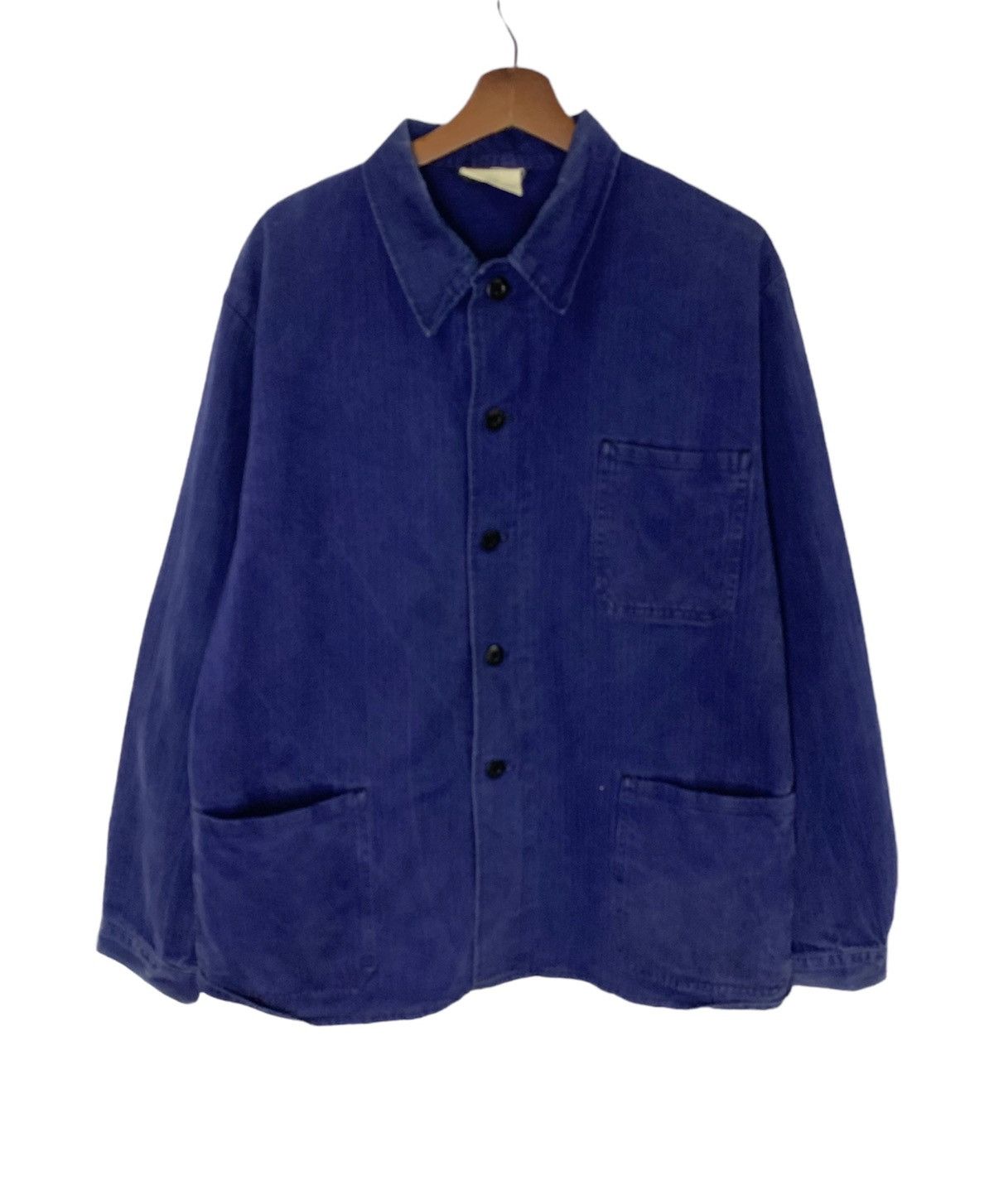 Vintage Vintage WAHLER French Workwear Jacket Size US L / EU 52-54 / 3 - 1 Thumbnail