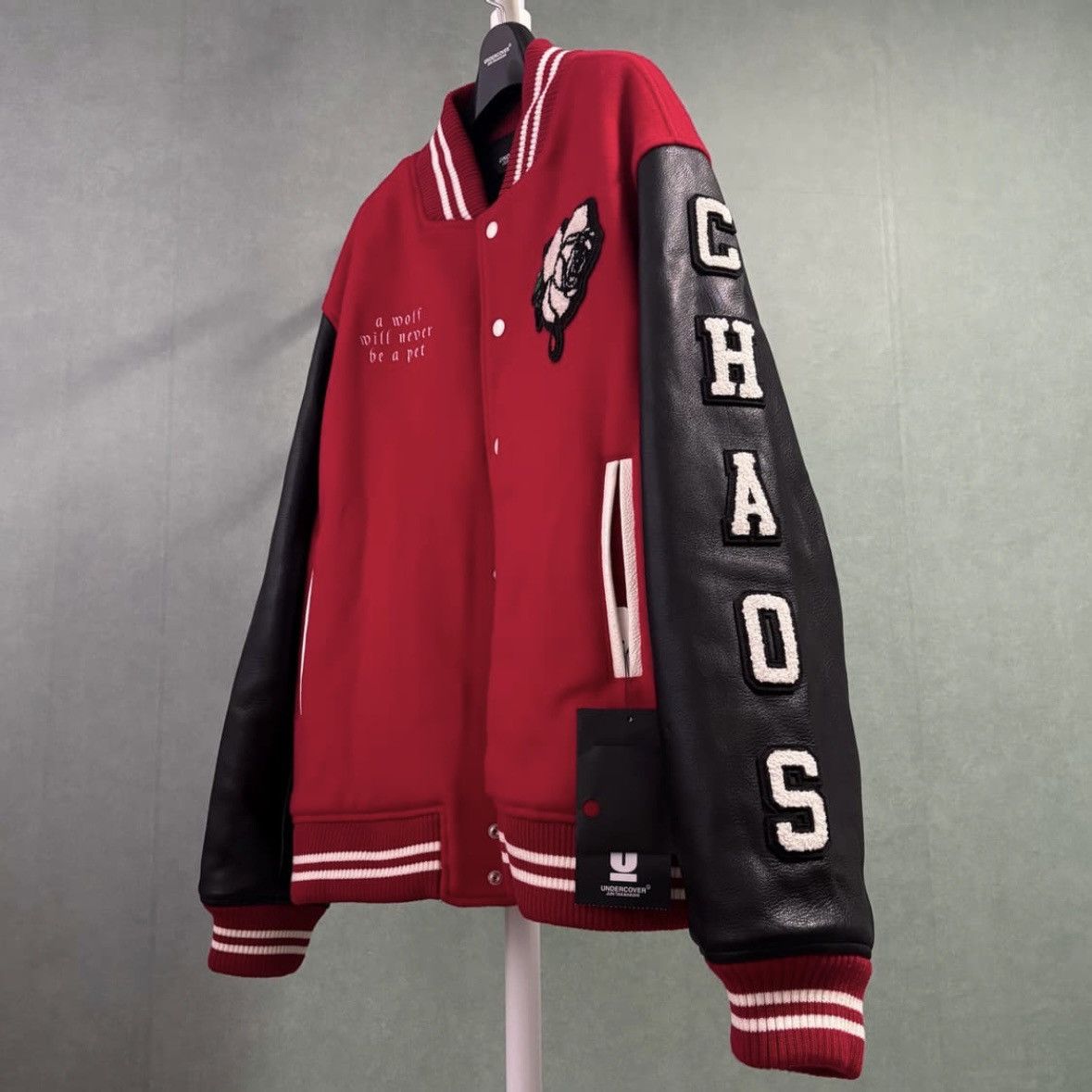 Undercover Undercover Wolf Never Pet Varsity Jacket Size US XL / EU 56 / 4 - 1 Thumbnail