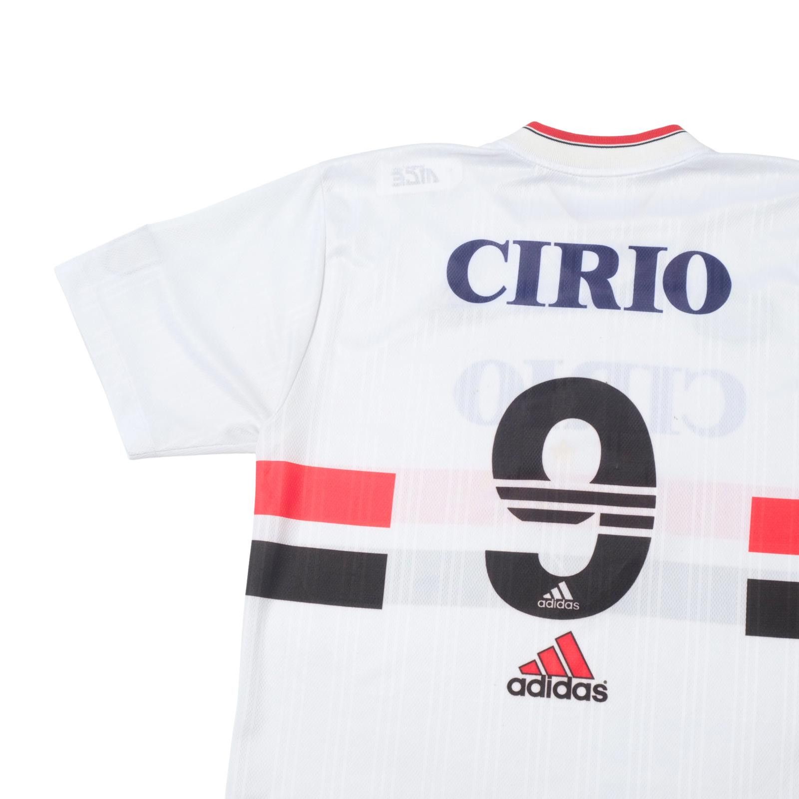 Adidas 1998 Sao Paulo Home Shirt Brazil (L) Size US L / EU 52-54 / 3 - 4 Thumbnail
