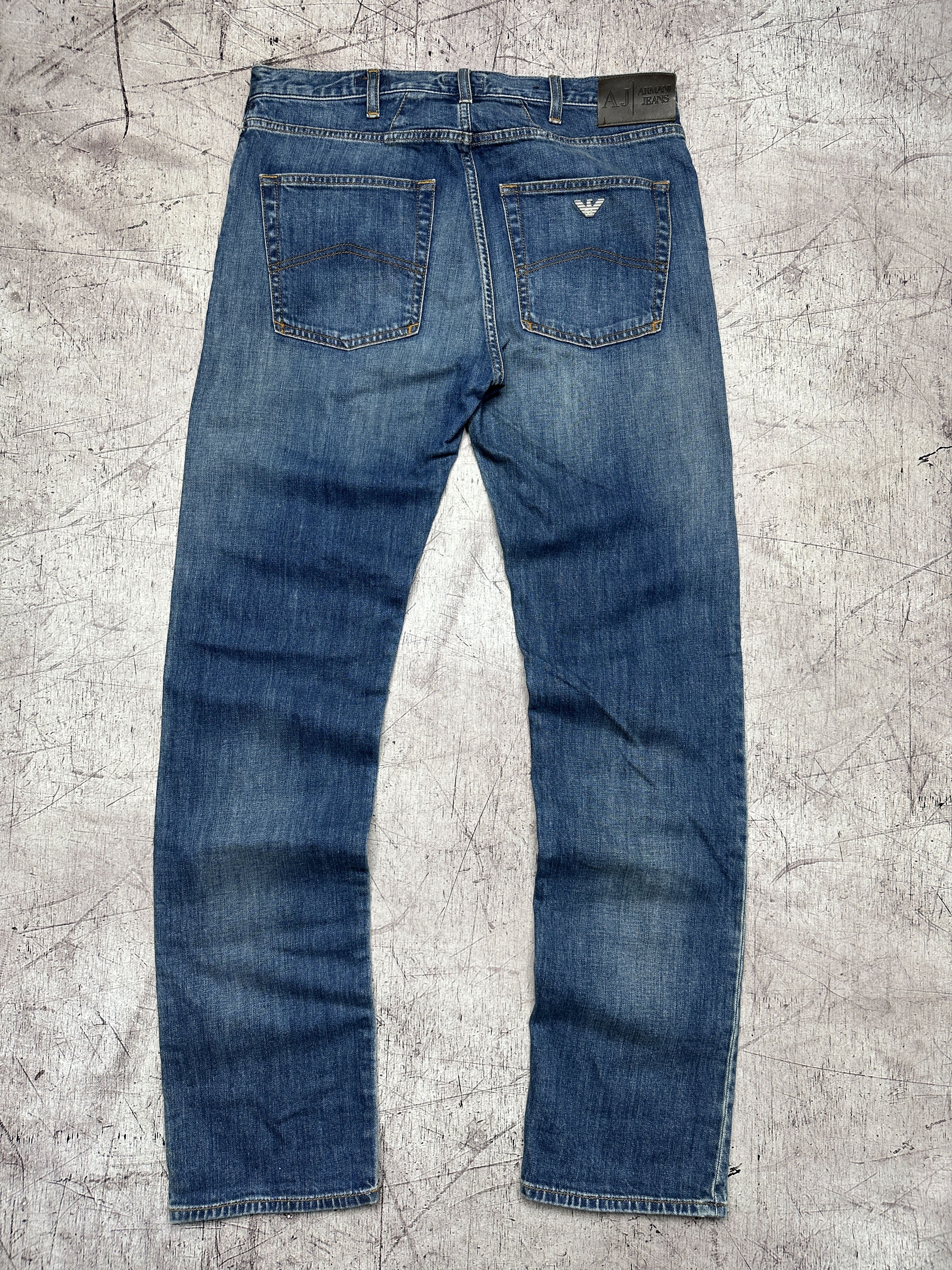Armani Armani Jeans Mens Denim Pants Jeans Size US 33 - 1 Thumbnail