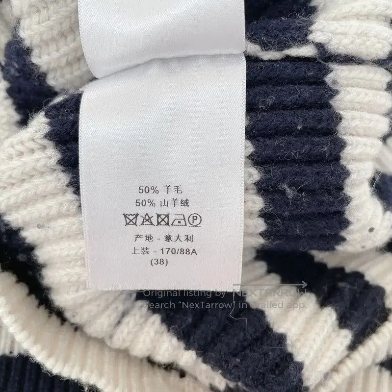 Dior Dior Striped Wool Sweater for Women . Size M / US 6-8 / IT 42-44 - 7 Thumbnail