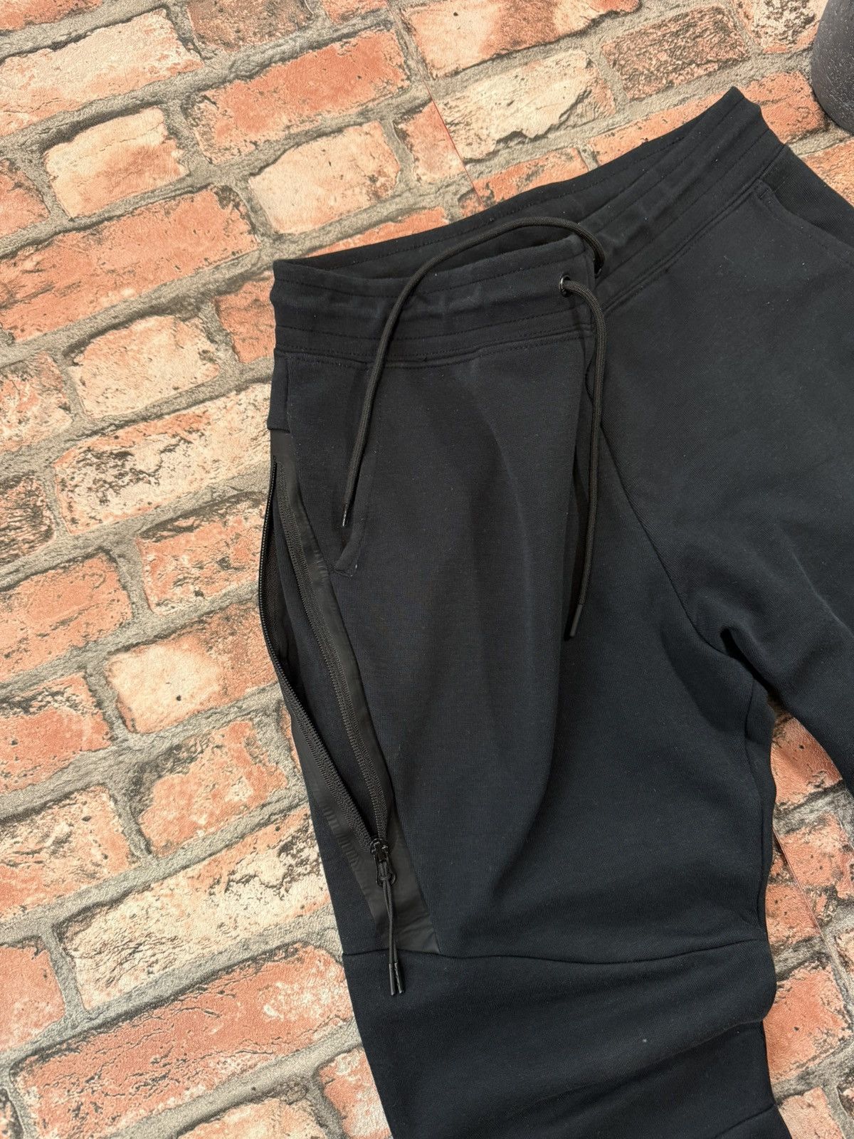 Nike × Vintage 90’s NIKE TECH FLEECE RARE ZIP MULTI LOGO RETRO Y2K PANTS Size US 32 / EU 48 - 5 Thumbnail