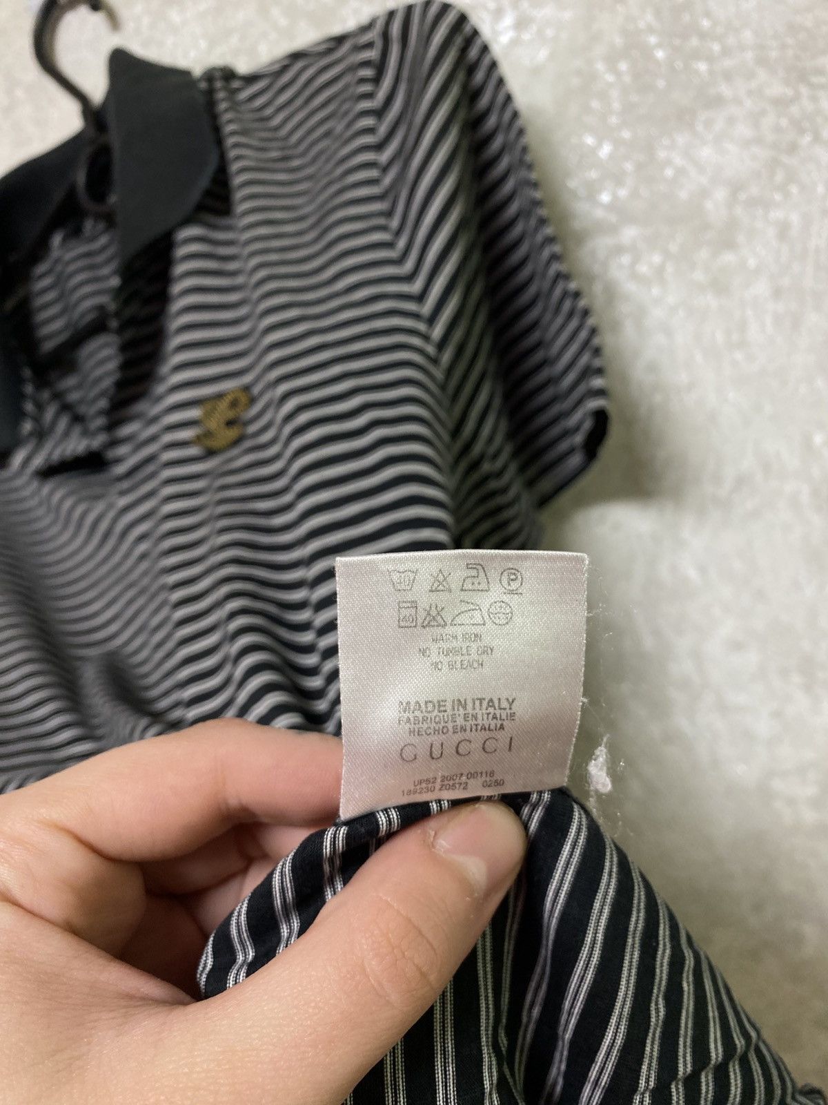 Gucci Gucci vintage 2007 polo t-shirt Size US M / EU 48-50 / 2 - 4 Thumbnail