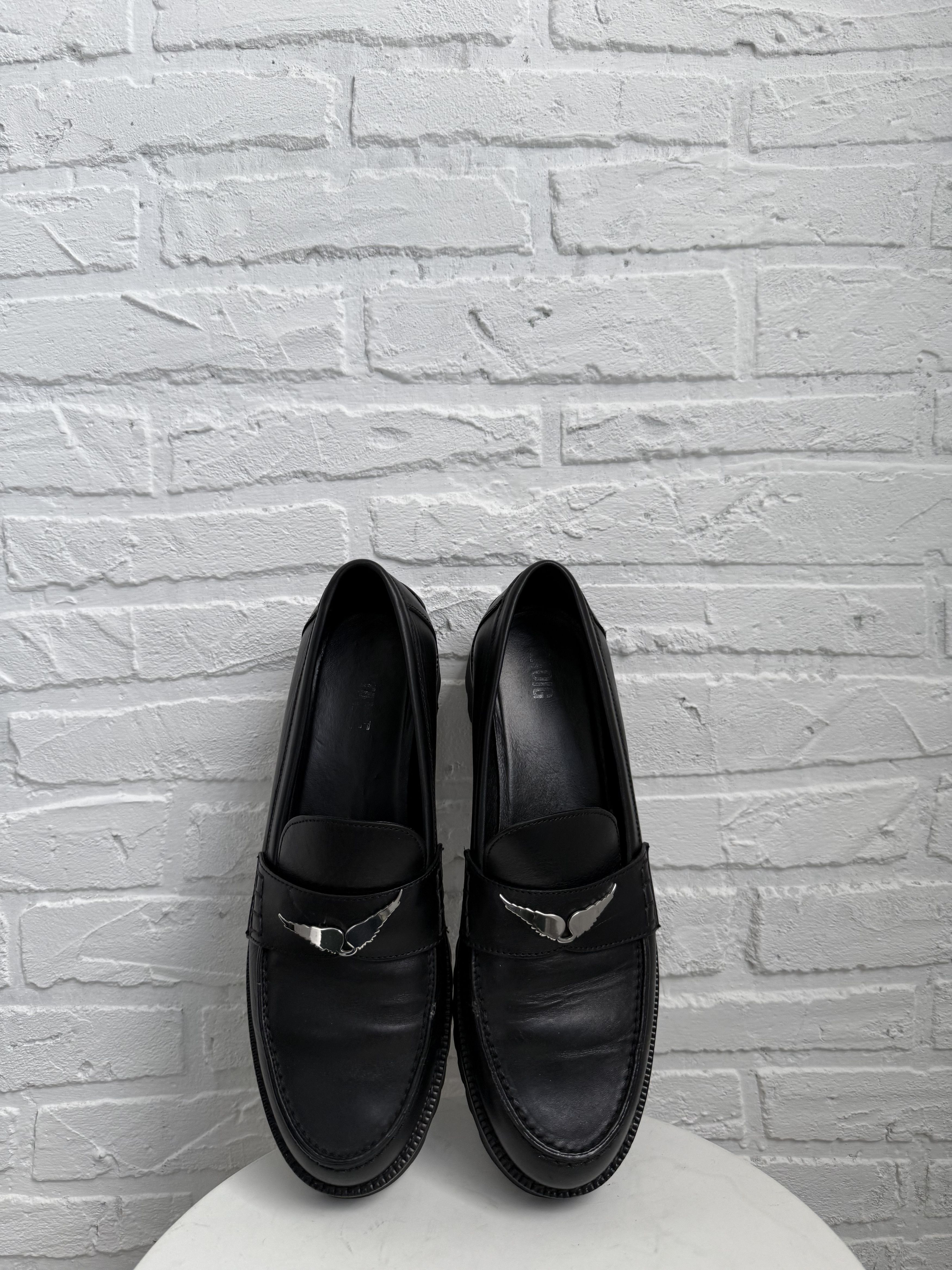 Zadig & Voltaire Zadig & Voltaire Joecassin Loafers Wing Charm Chunky Size US 8 / EU 41 - 7 Thumbnail
