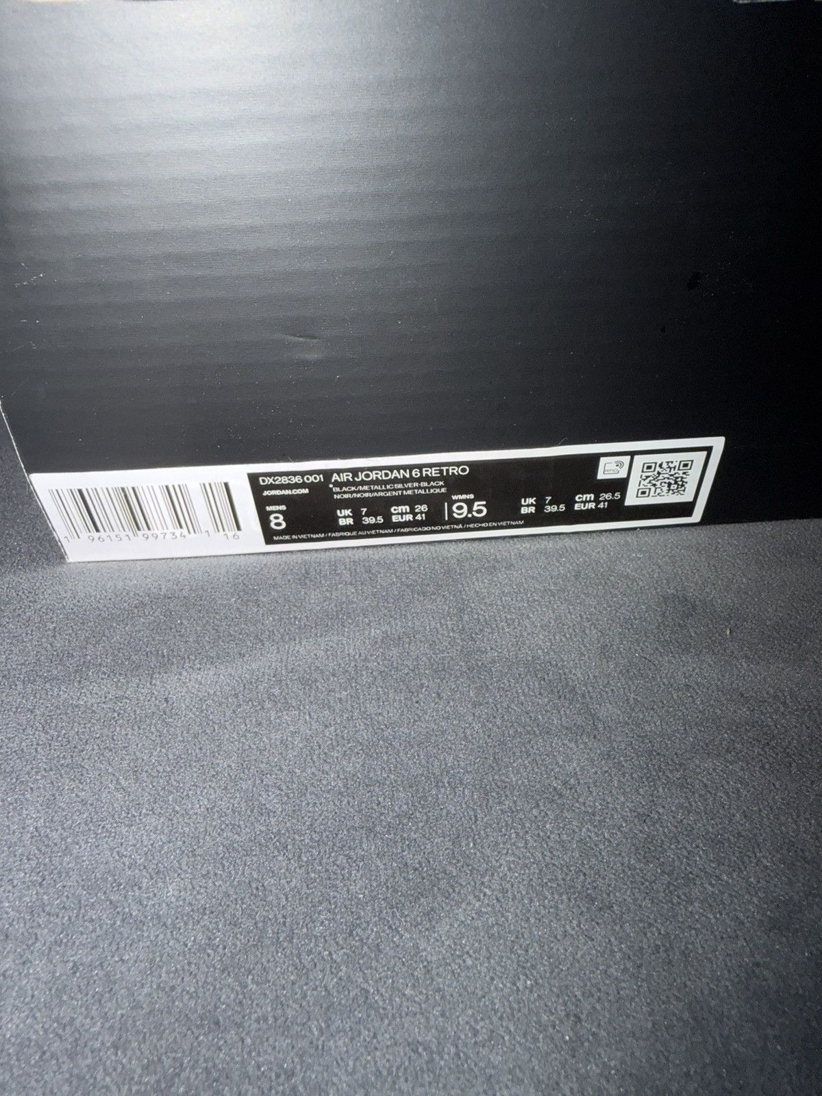 Jordan Brand Jordan 6 Retro ‘Chrome’ Size 8M Size US 8 / EU 41 - 8 Thumbnail