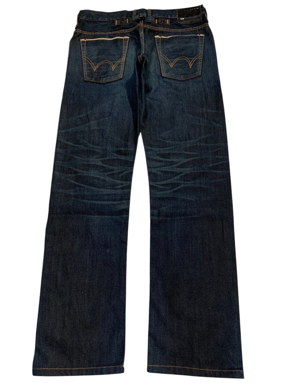 Edwin × If Six Was Nine × Kapital EDWIN SEN SELVEDGE BUCKLE BACK JAPANESE DISTRESSED DENIM Size US 31 - 3 Thumbnail