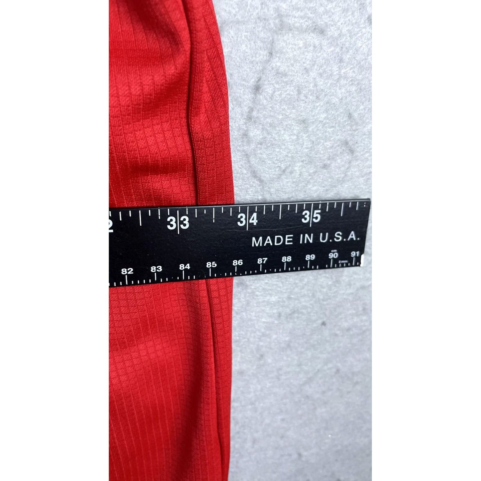 Izod IZOD Golf Shirt Mens 5XL Red Solid Big & Tall Short Sleeve Polo Casual Size US XXL / EU 58 / 5 - 4 Thumbnail